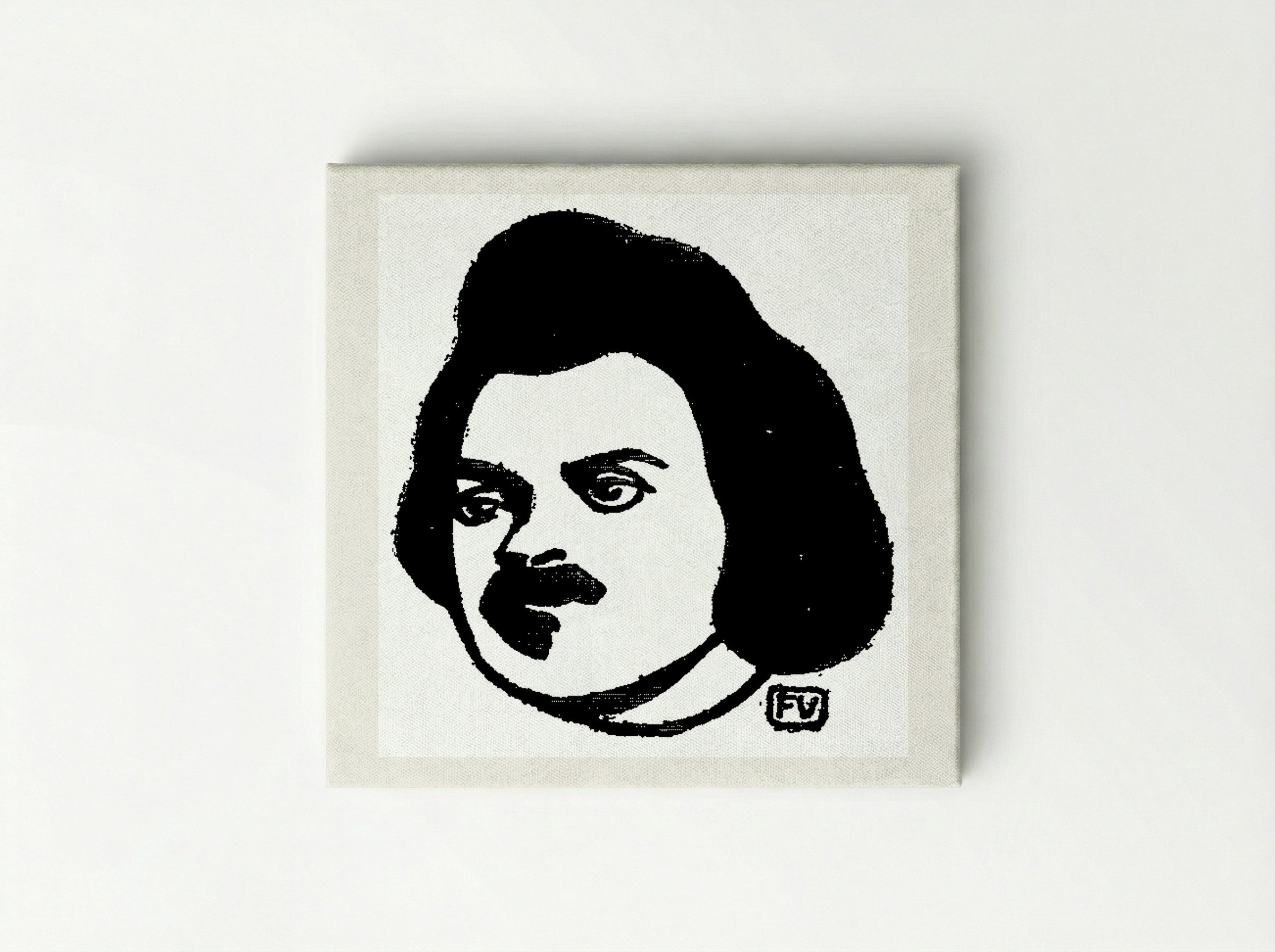 Honoré de Balzac - Félix Vallotton - Canvas