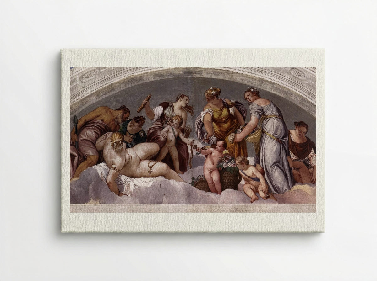 Venus and Vulcan - Paolo Veronese - Canvas