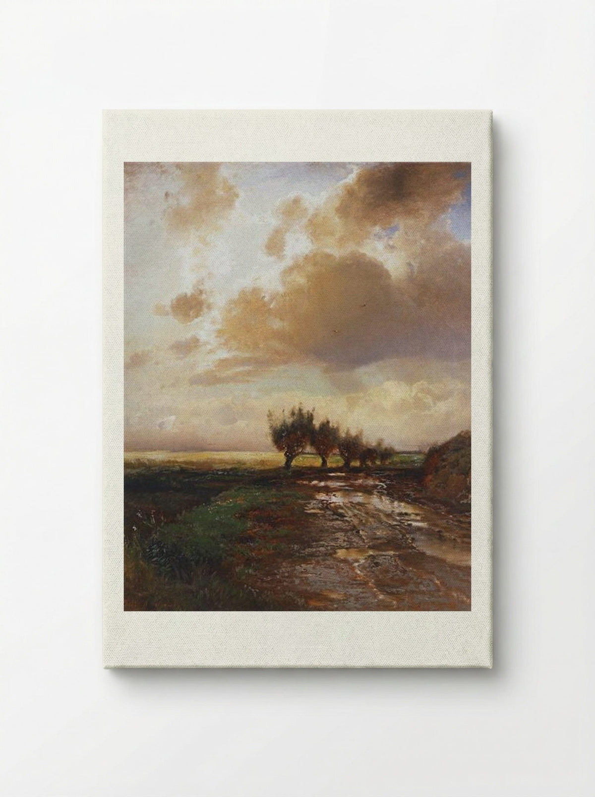 Country Road - Aleksey Savrasov - Canvas