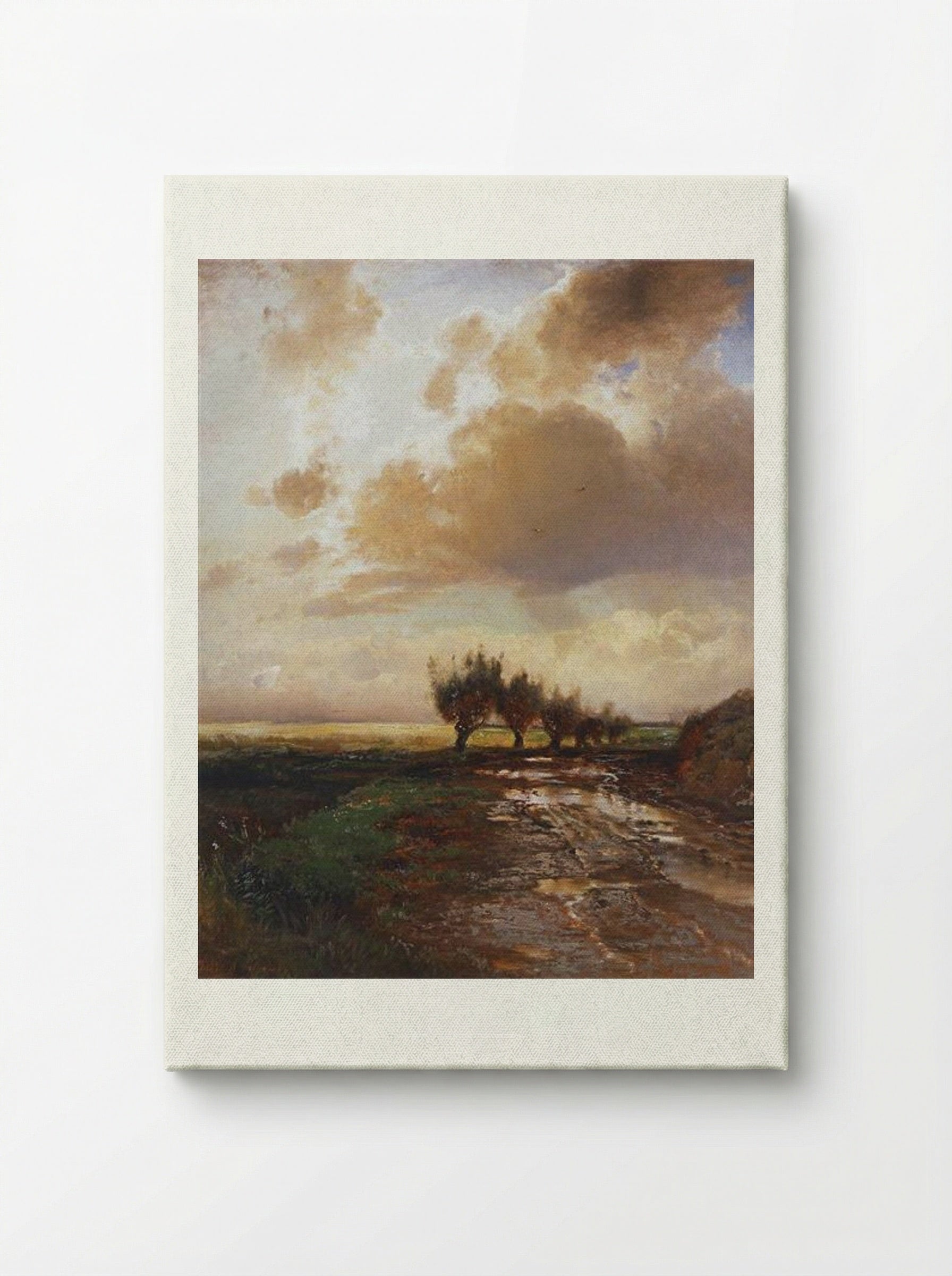 Country Road - Aleksey Savrasov - Canvas