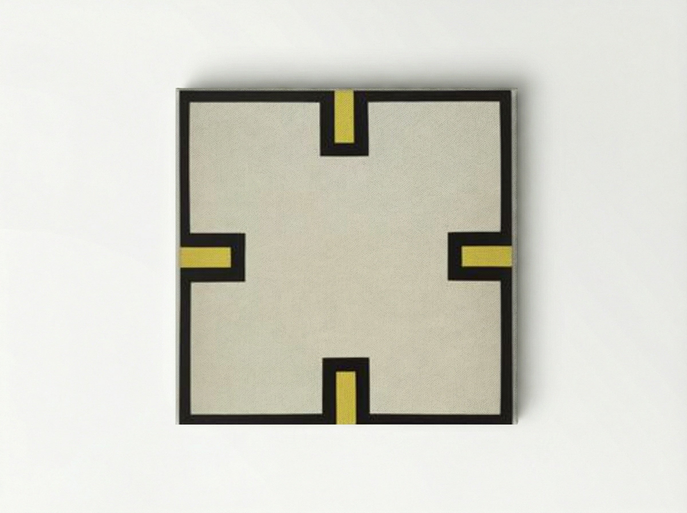 Maltese Cross - Al Held - Canvas