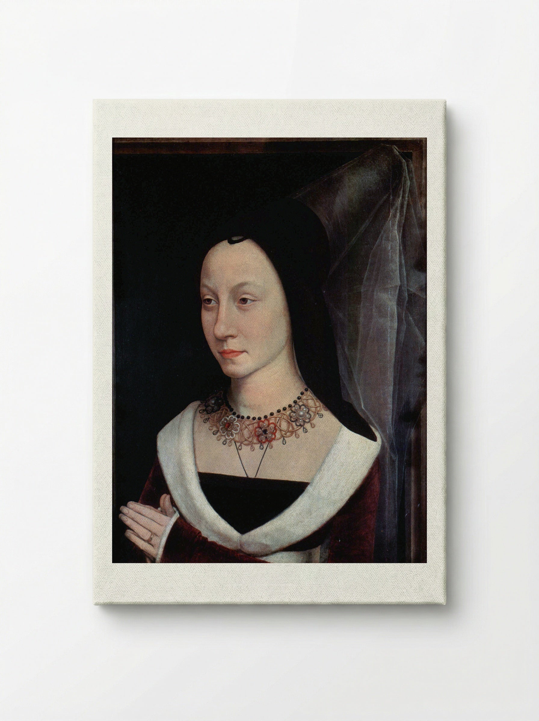 Portrait of Maria Portinari - Hans Memling - Canvas
