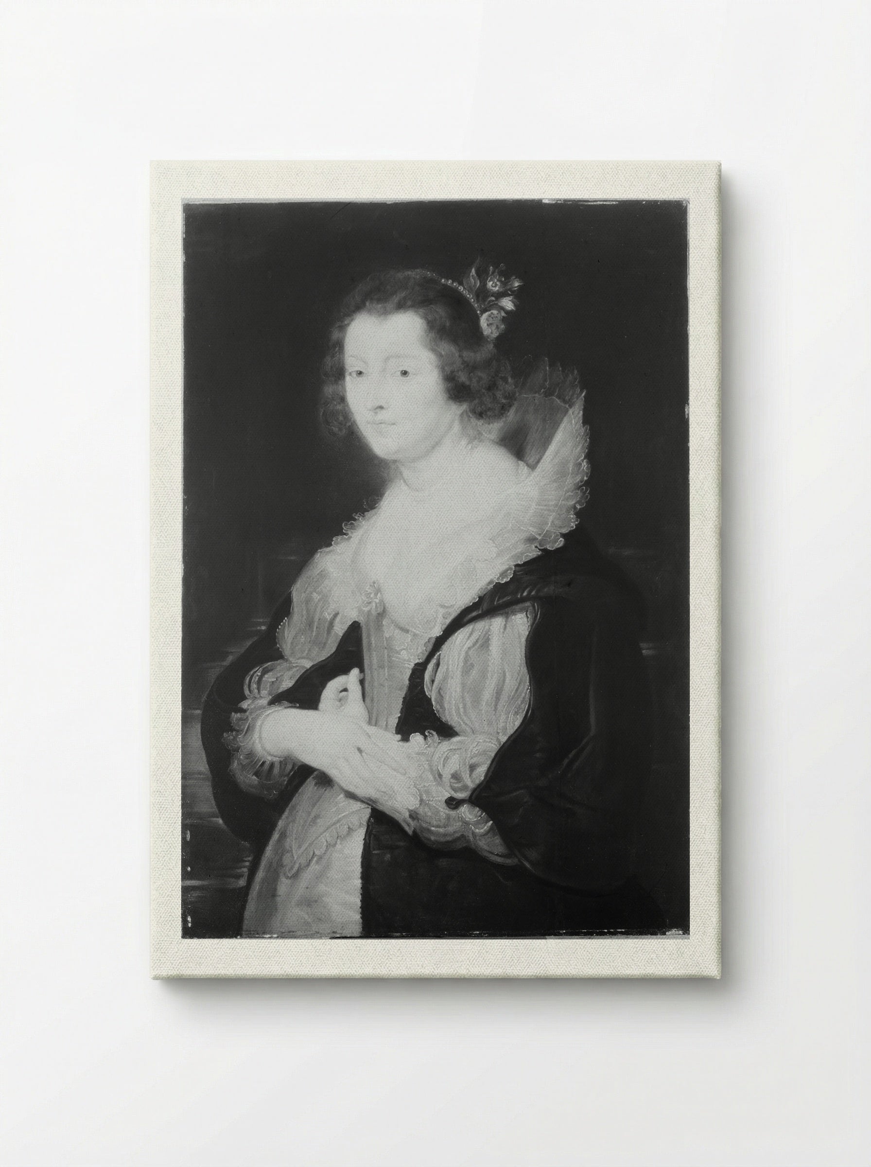 Portrait of a Lady (probably Helene Fourment) - Peter Paul Rubens - Canvas