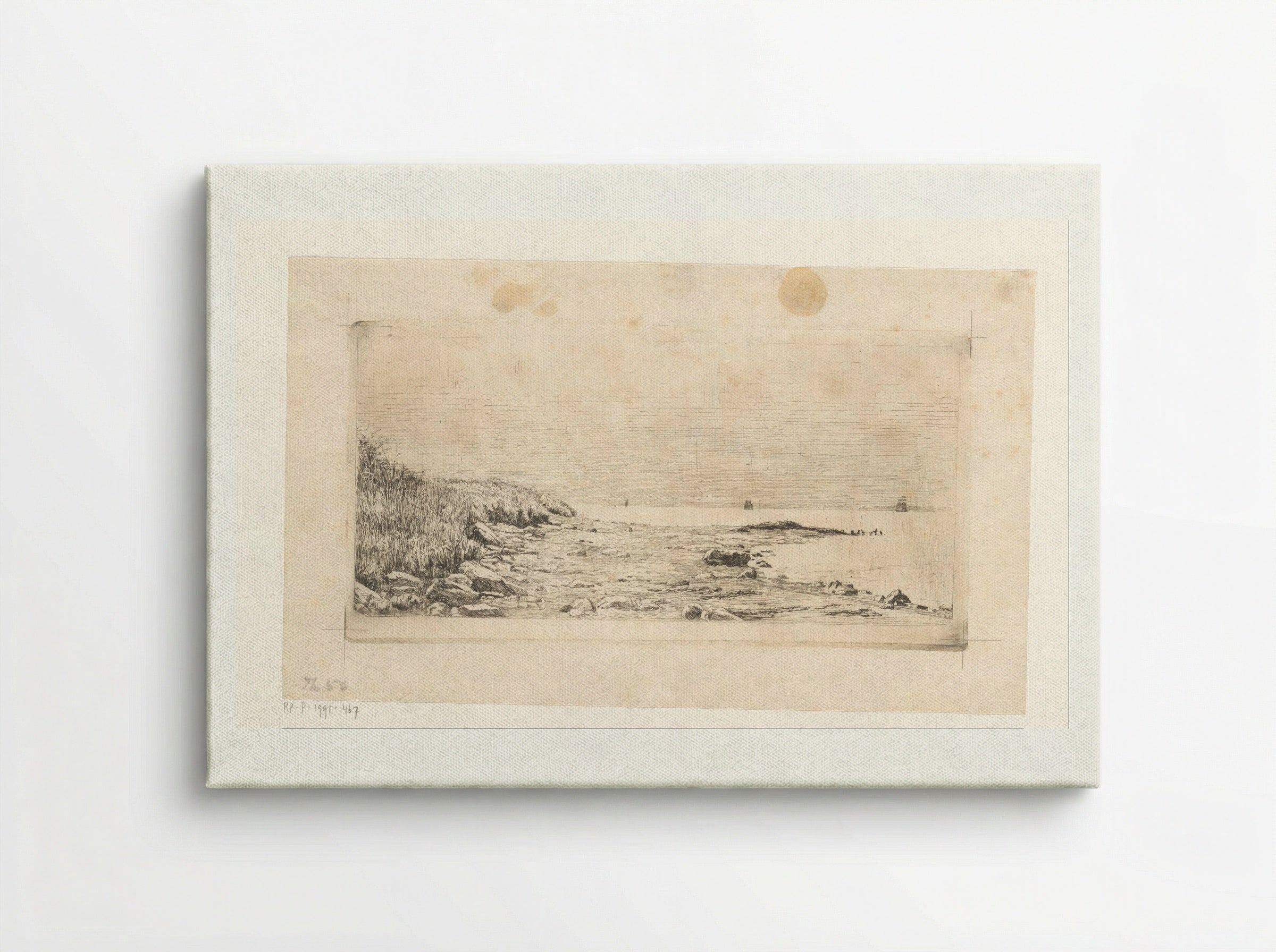 Duin aan zee - Carl Bloch - Canvas