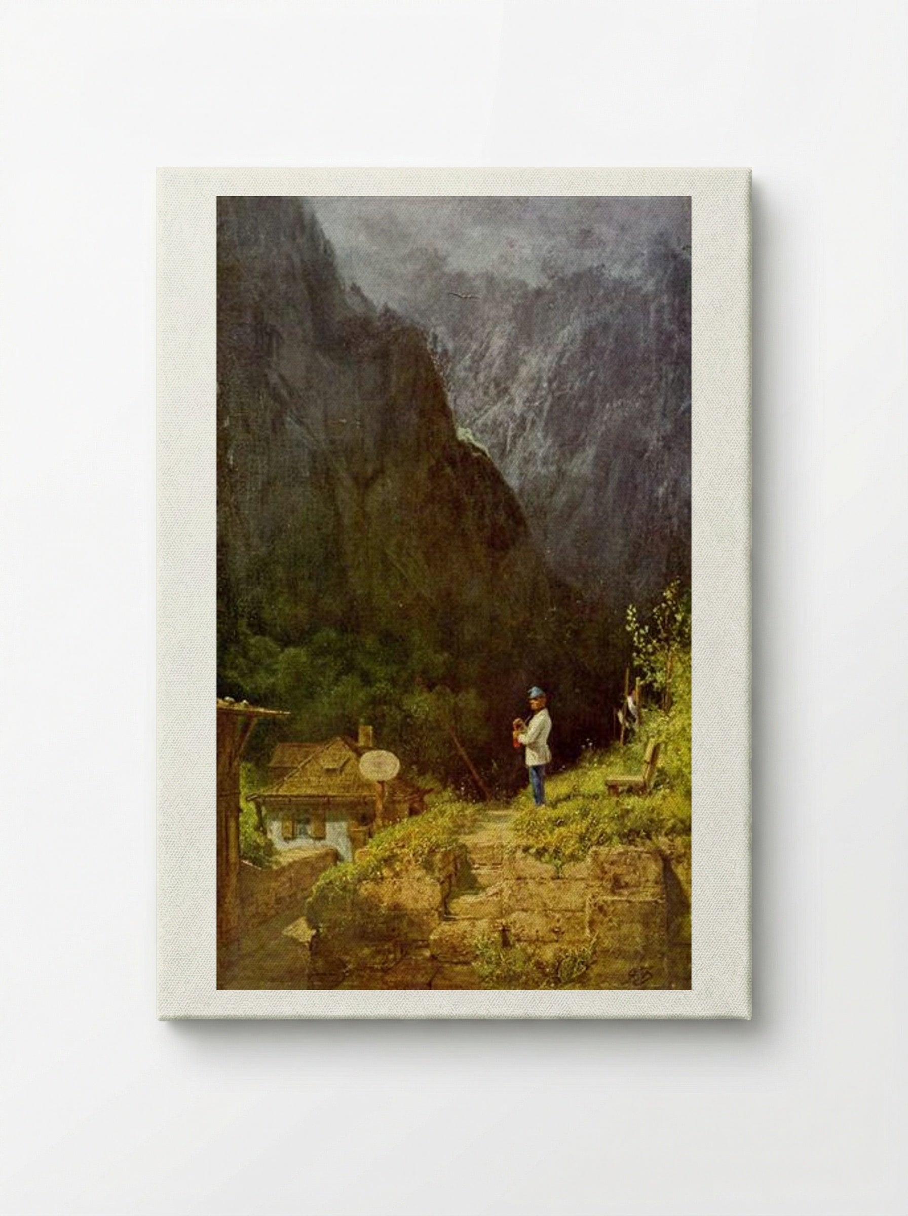 Tyrolean Toll House - Carl Spitzweg - Canvas