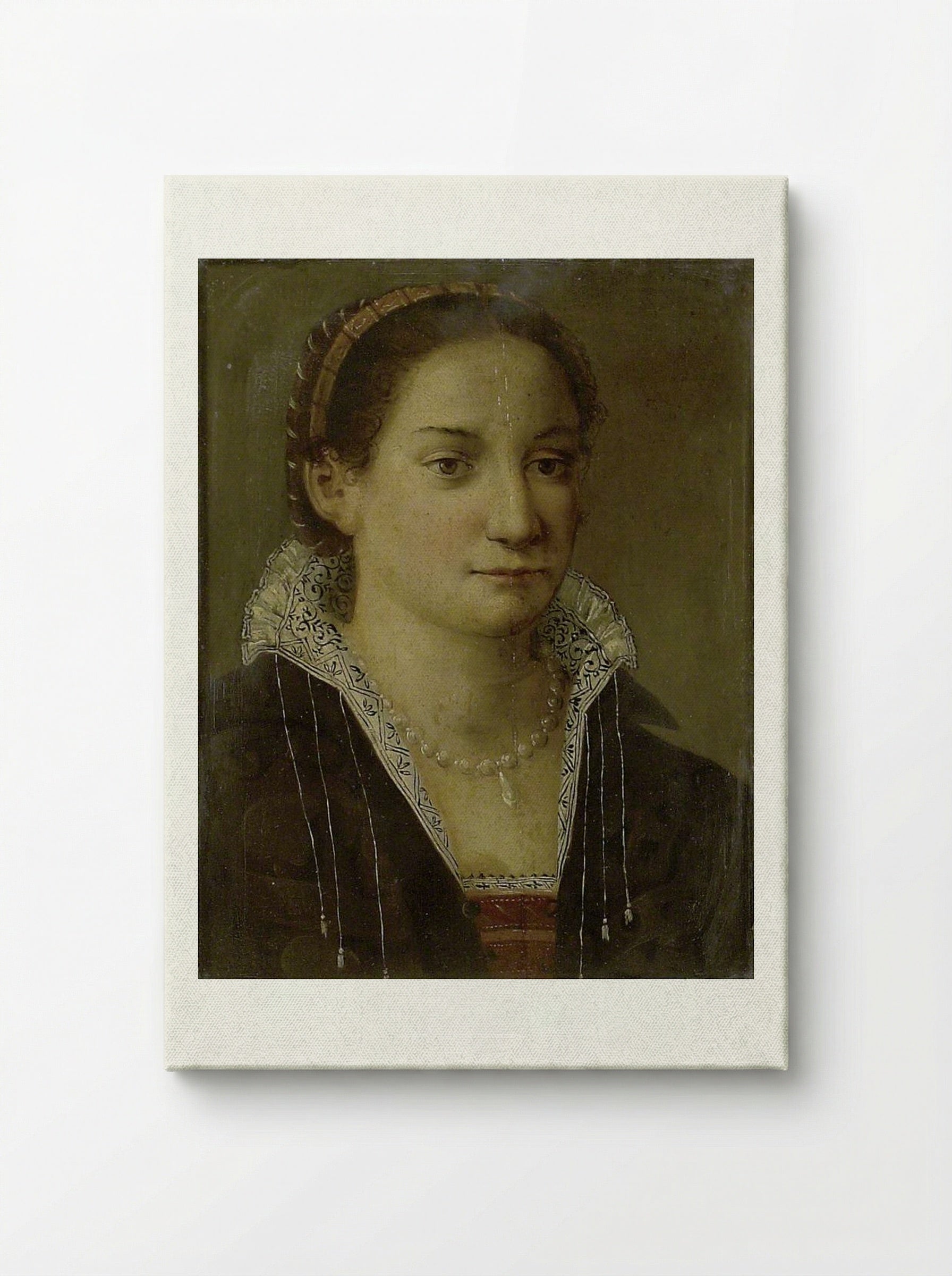 Portrait of a Woman - Agnolo Bronzino - Canvas