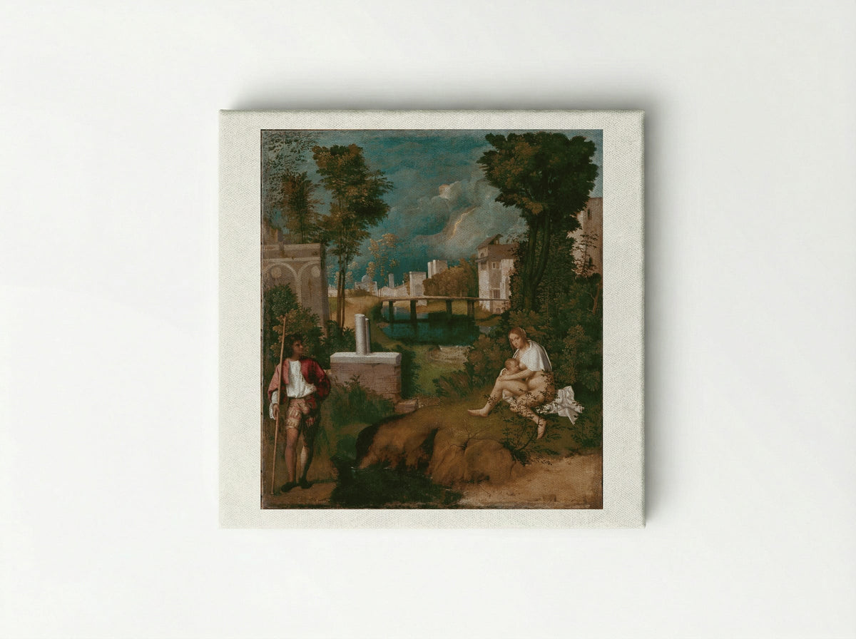 The Tempest - Giorgione - Canvas