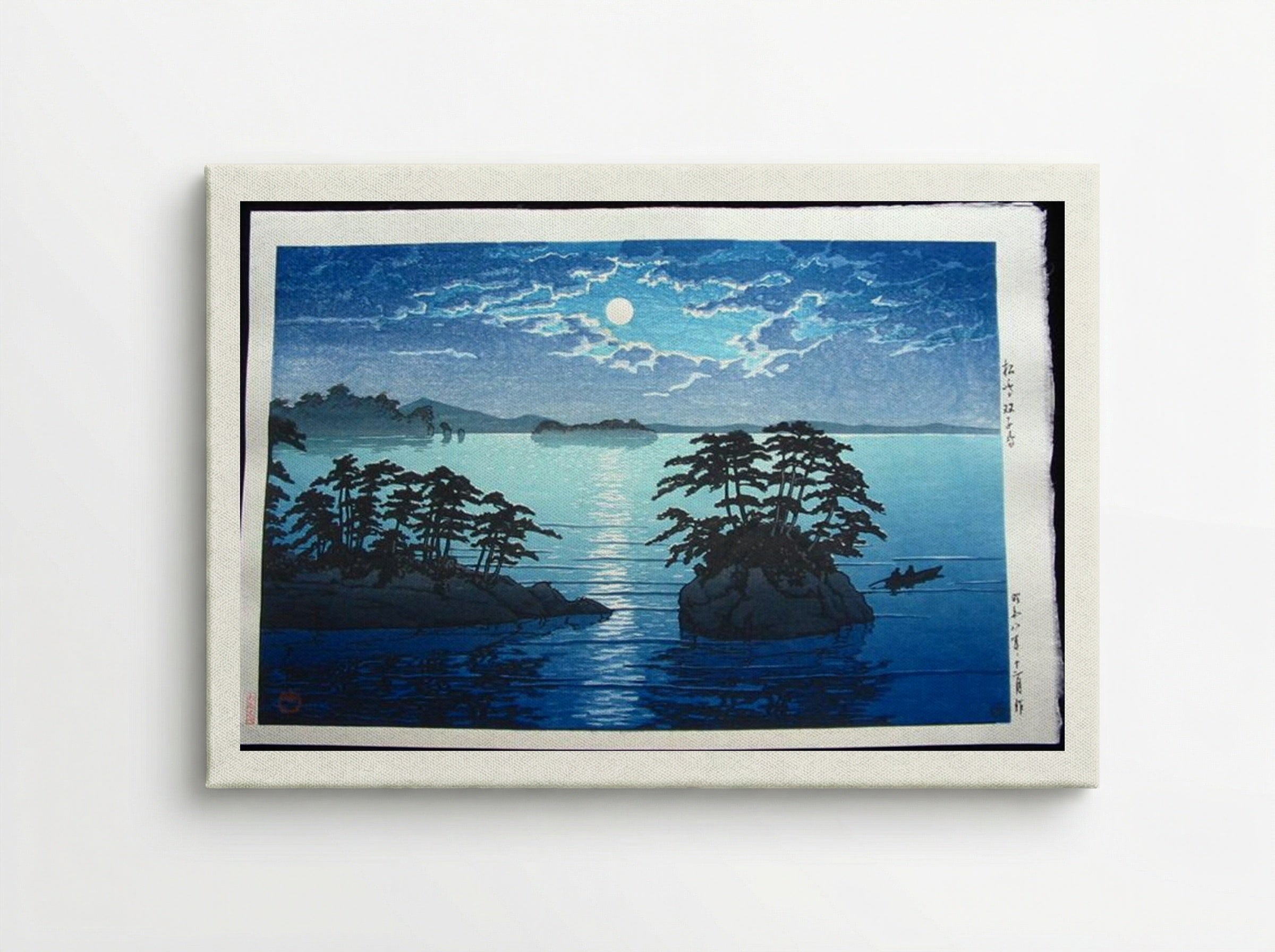 Full Moon at Fugato Island - Hasui Kawase - Canvas