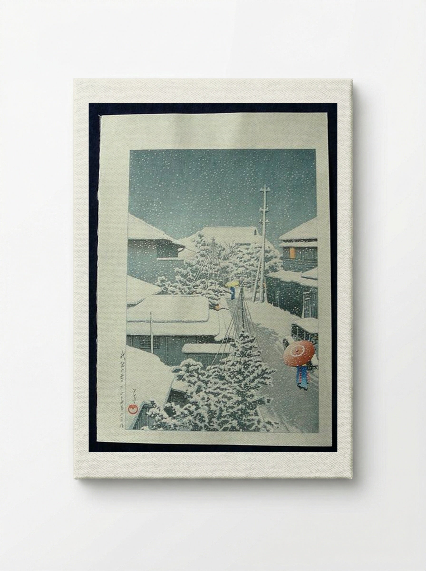Snow at Shirochi - Hasui Kawase - Canvas