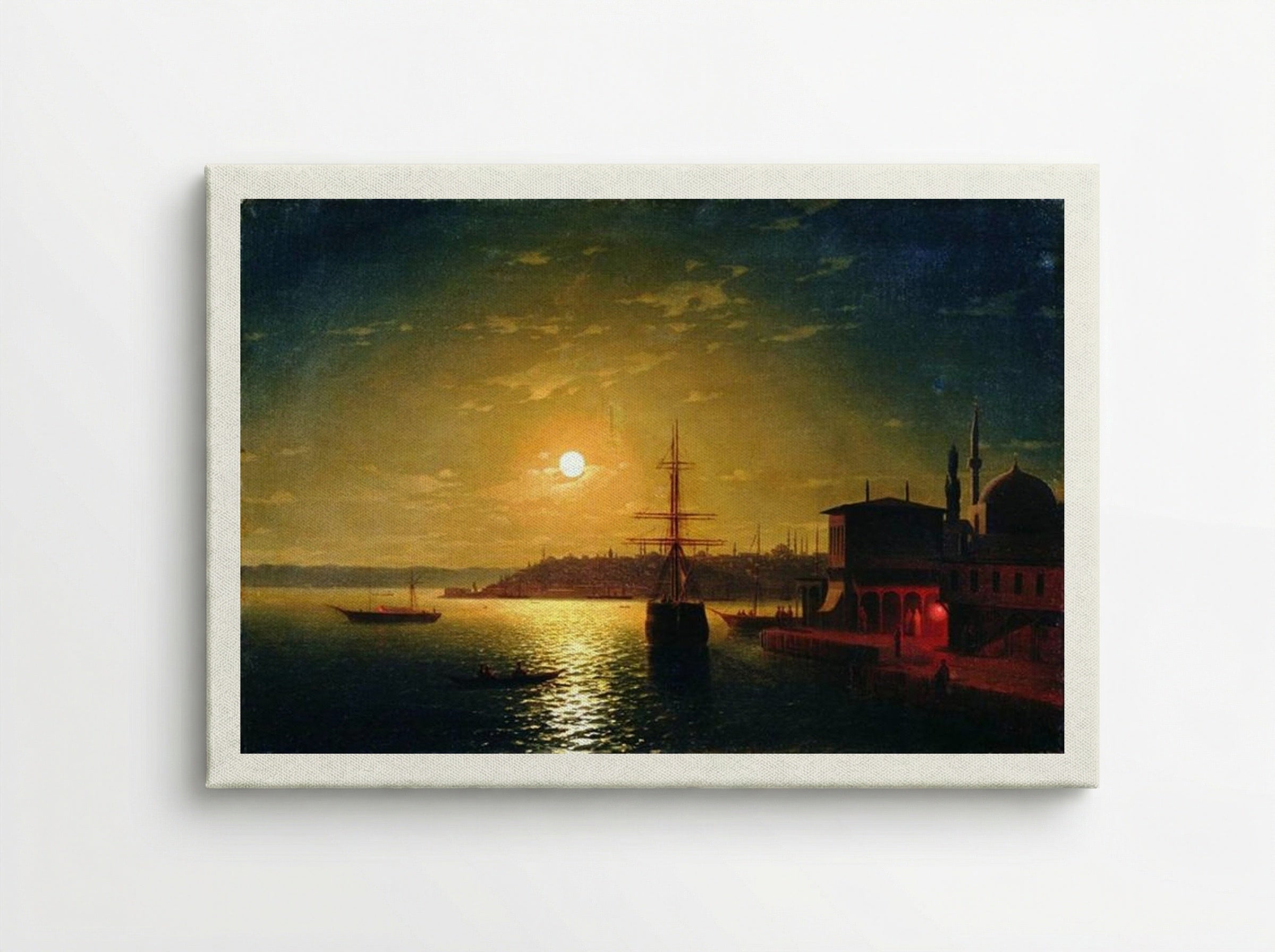 The Bay of the Golden Horn - Ivan Aivazovsky - Canvas