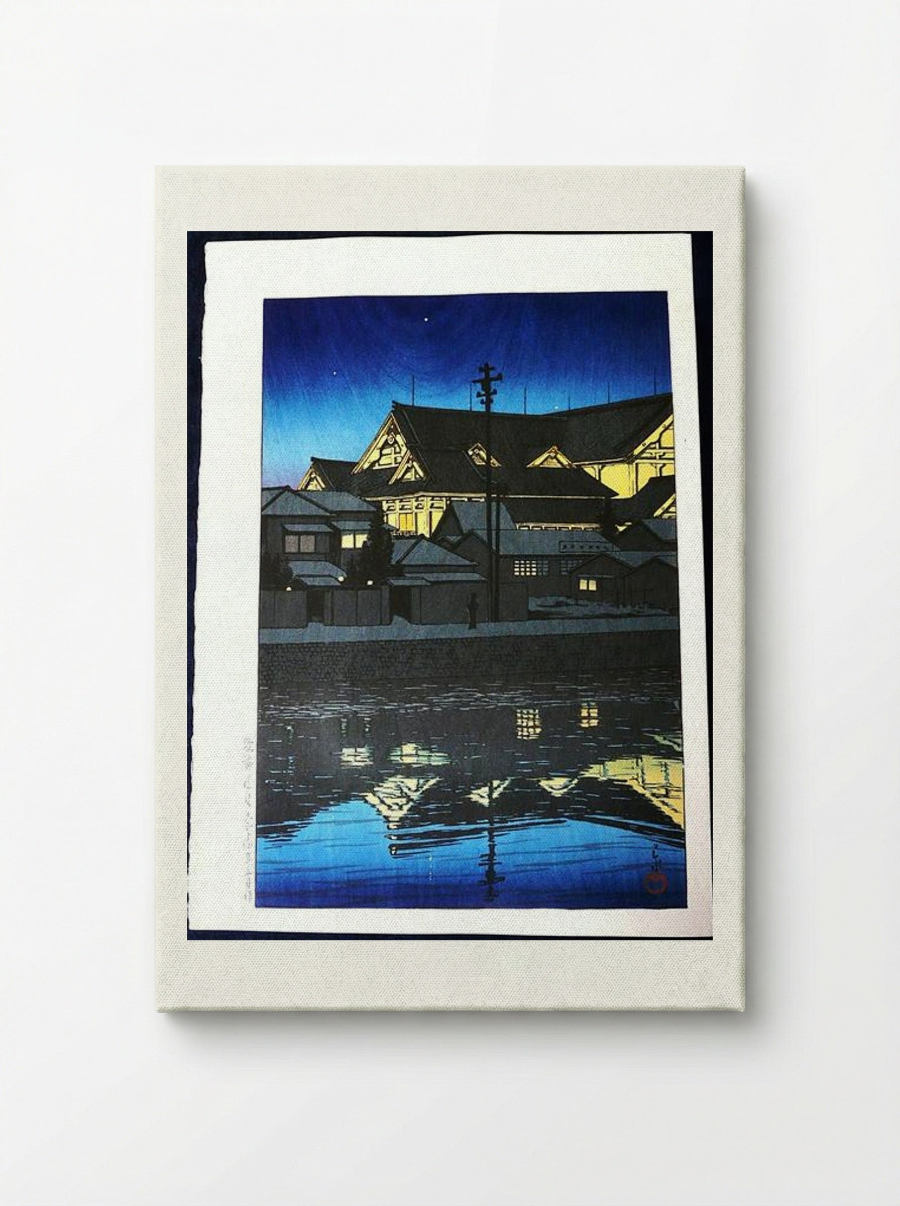 Kabuki Theatre - Hasui Kawase - Canvas