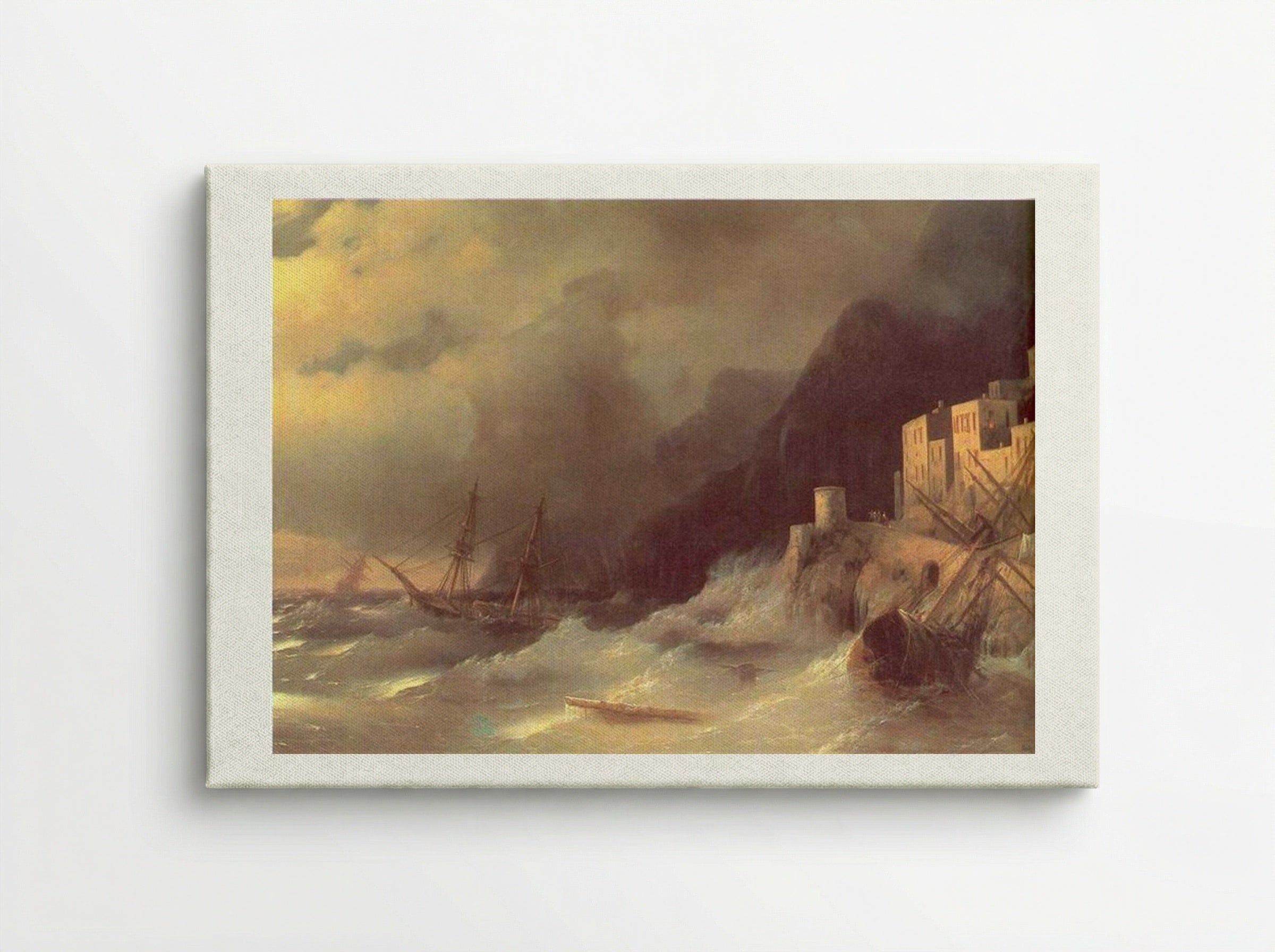 Tempest - Ivan Aivazovsky - Canvas