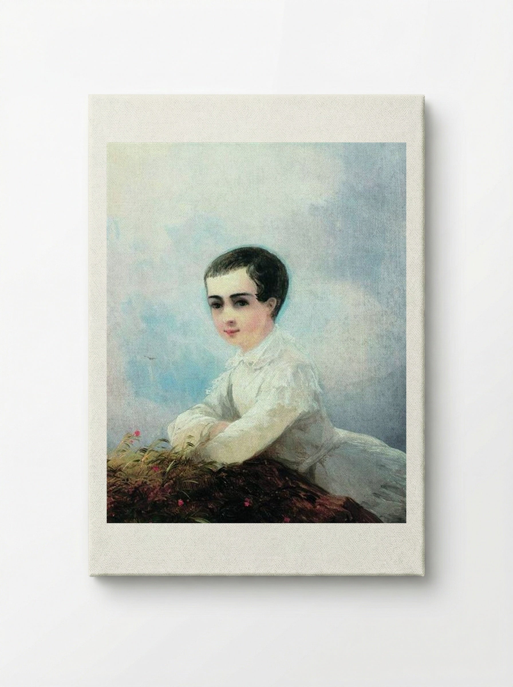 Portrait of I. Lazarev - Ivan Aivazovsky - Canvas