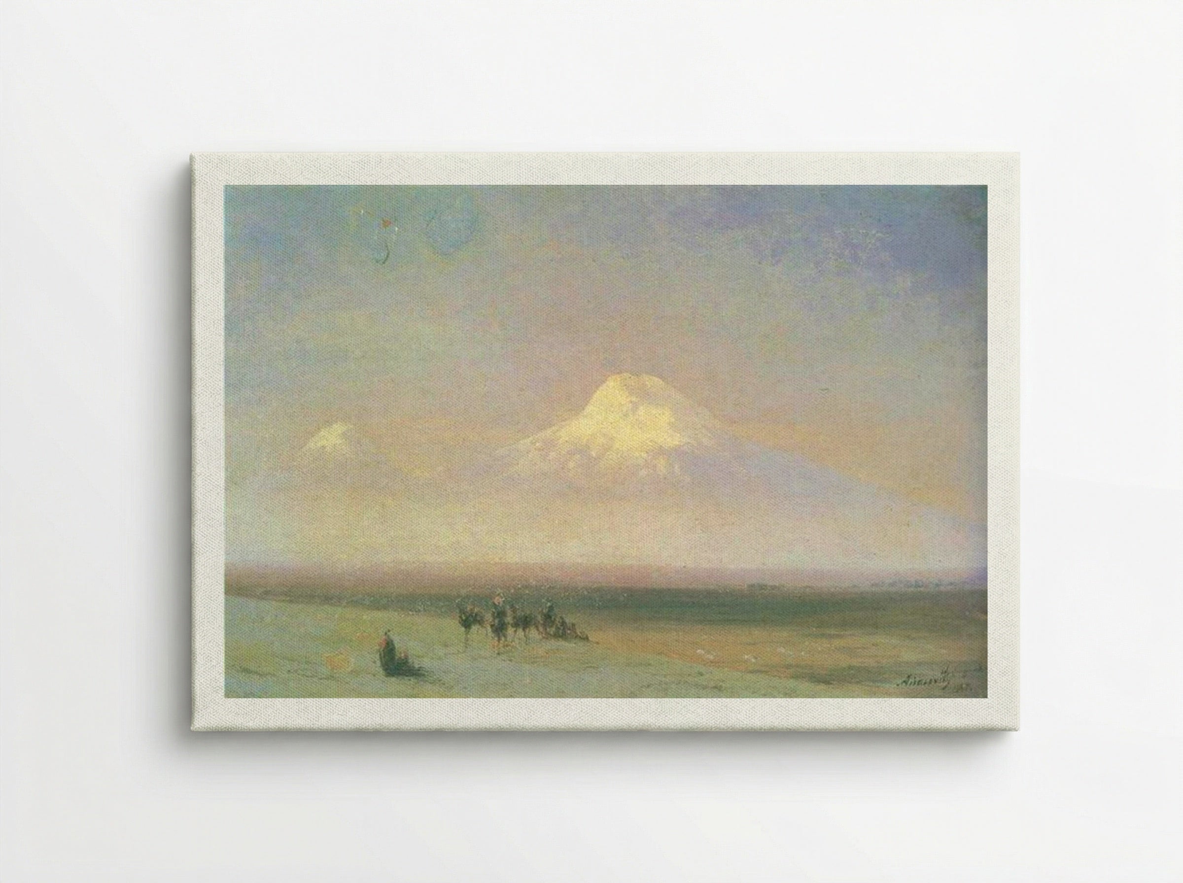 The Mountain Ararat - Ivan Aivazovsky - Canvas