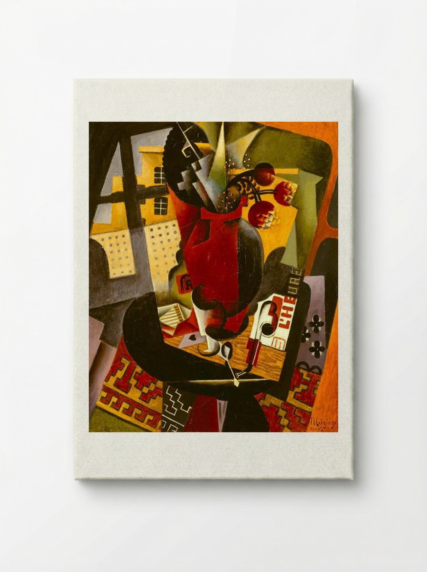 Table by a Window - Jean Metzinger - Canvas