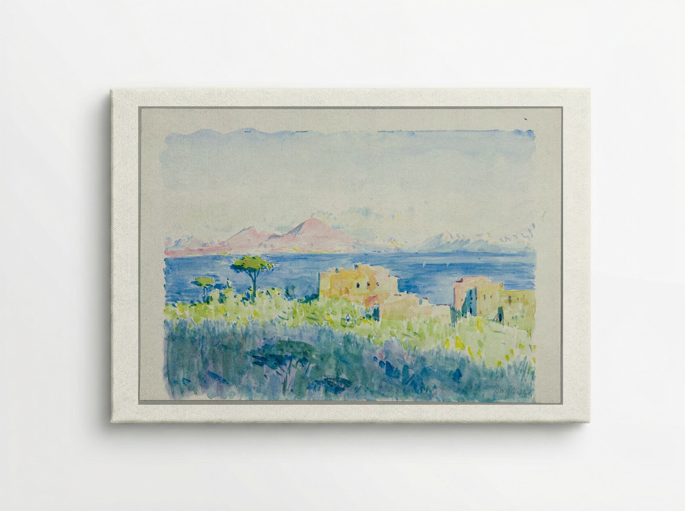 Landscape, Naples, Italy - Denman Waldo Ross - Canvas