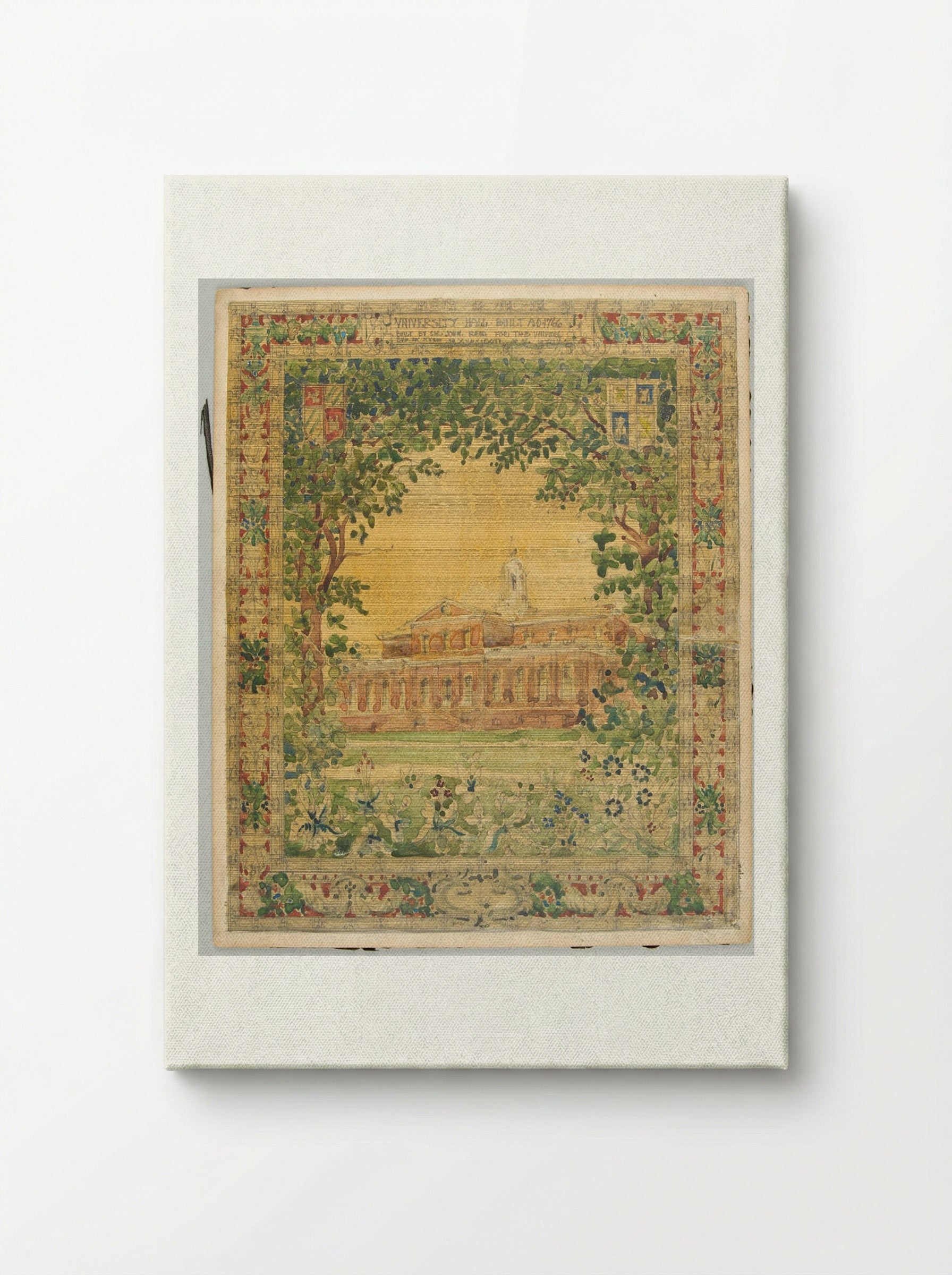 University Hall, Harvard - Solis Prints - Canvas