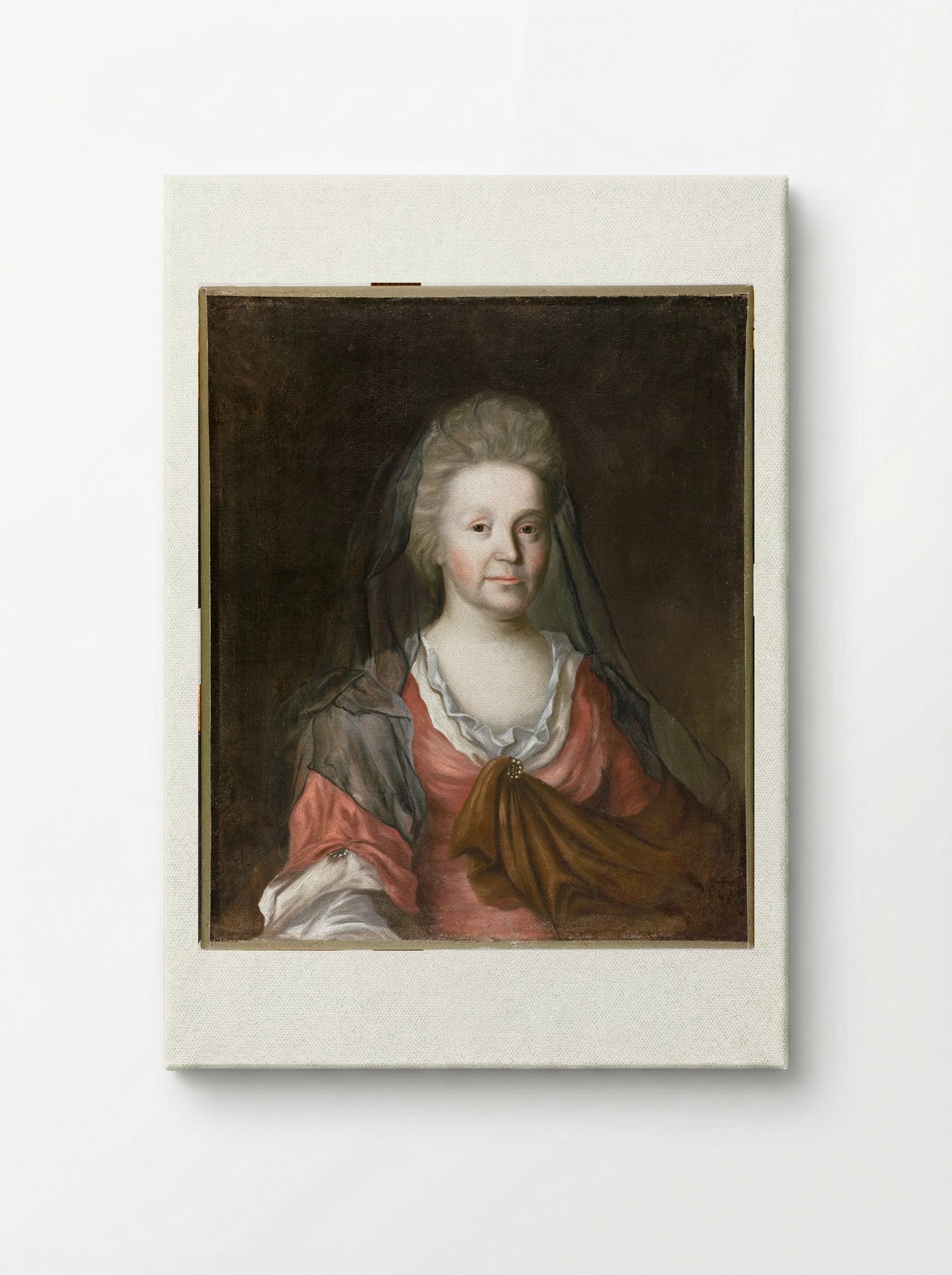 Rebecca Tyng Dudley (Mrs. Joseph Dudley) - Fine Art Print - Canvas