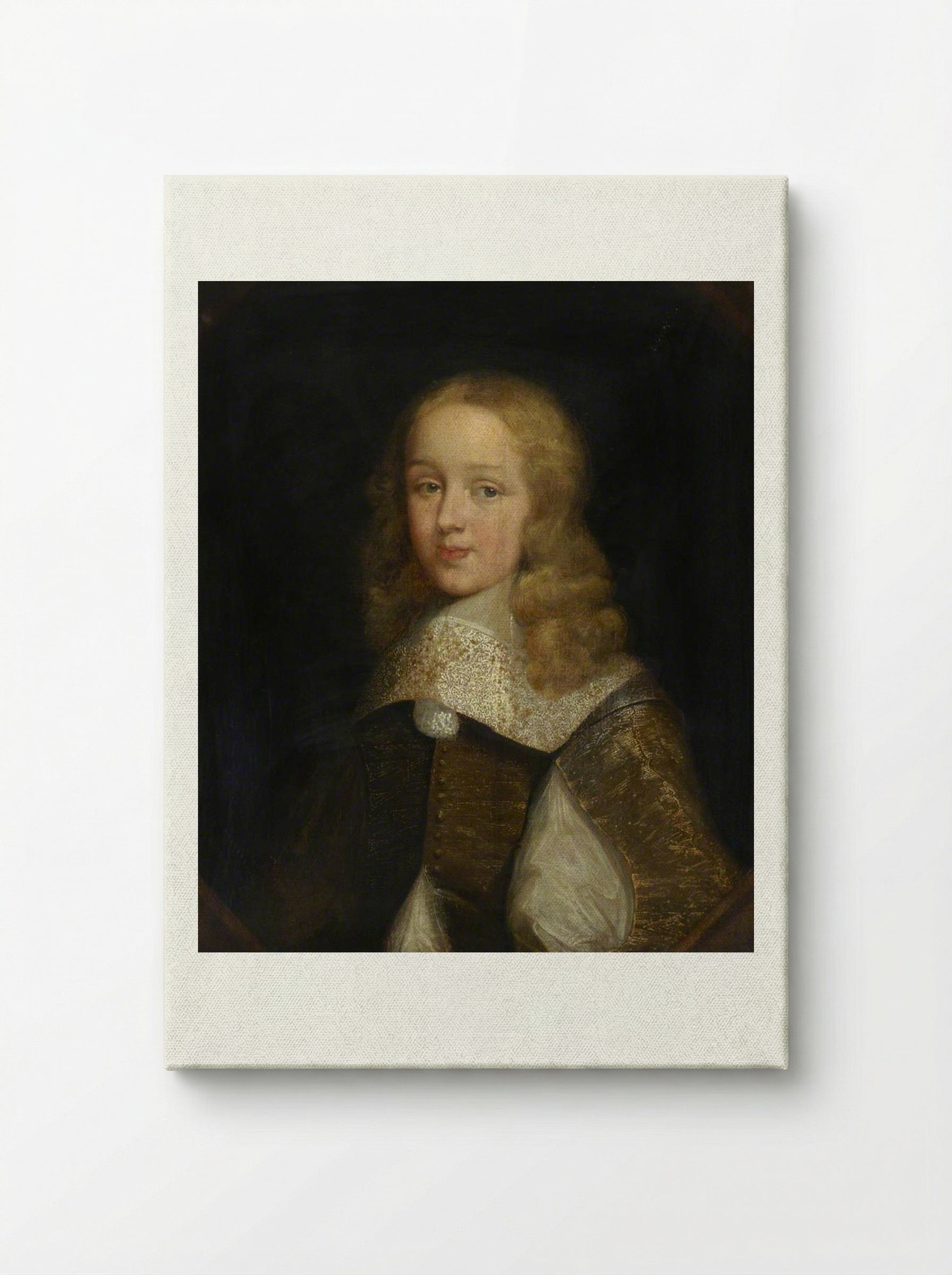 Portrait of a Youth - Fine Art Print - Canvas