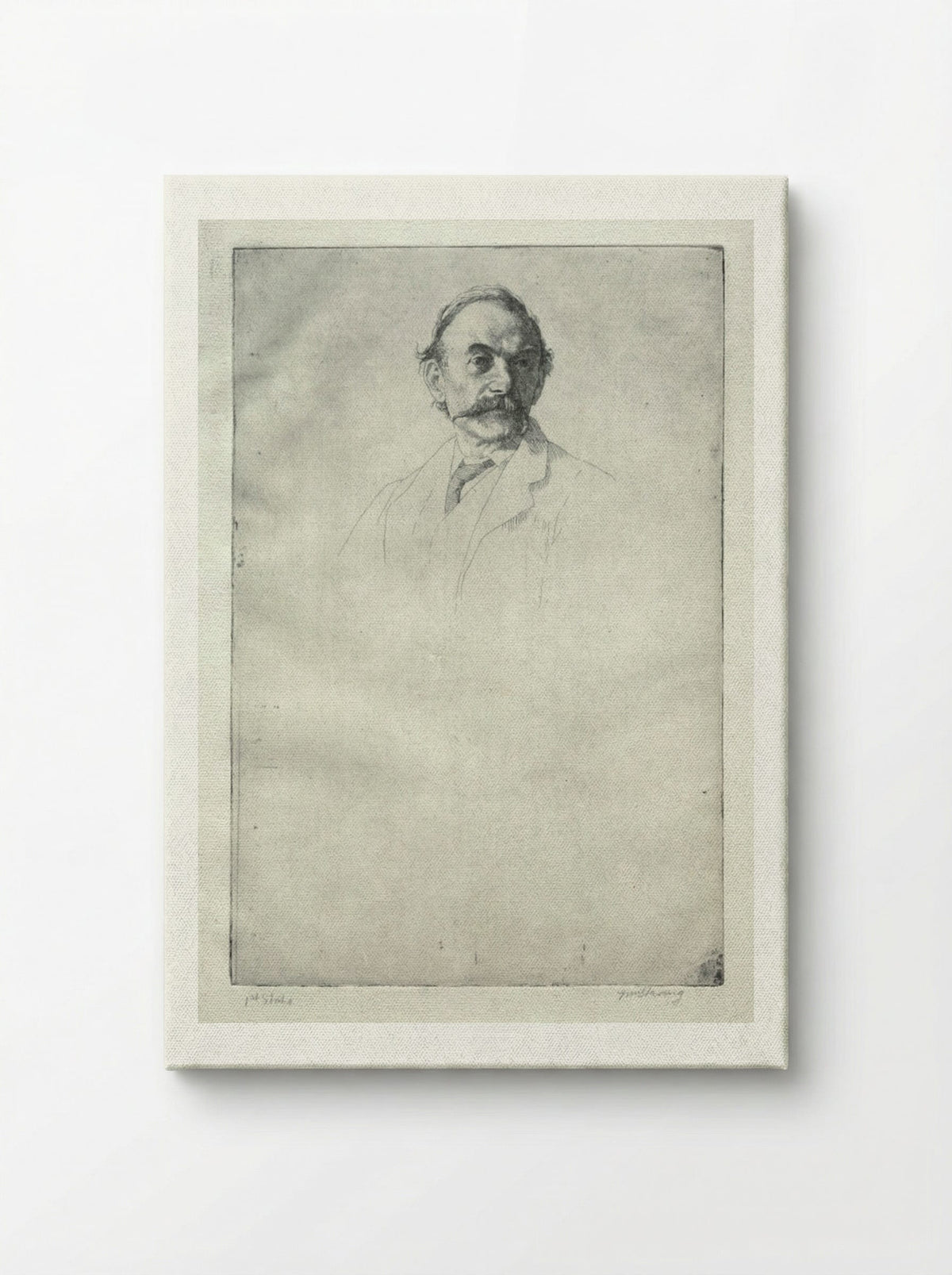 Thomas Hardy, No. 1 - William Strang - Canvas