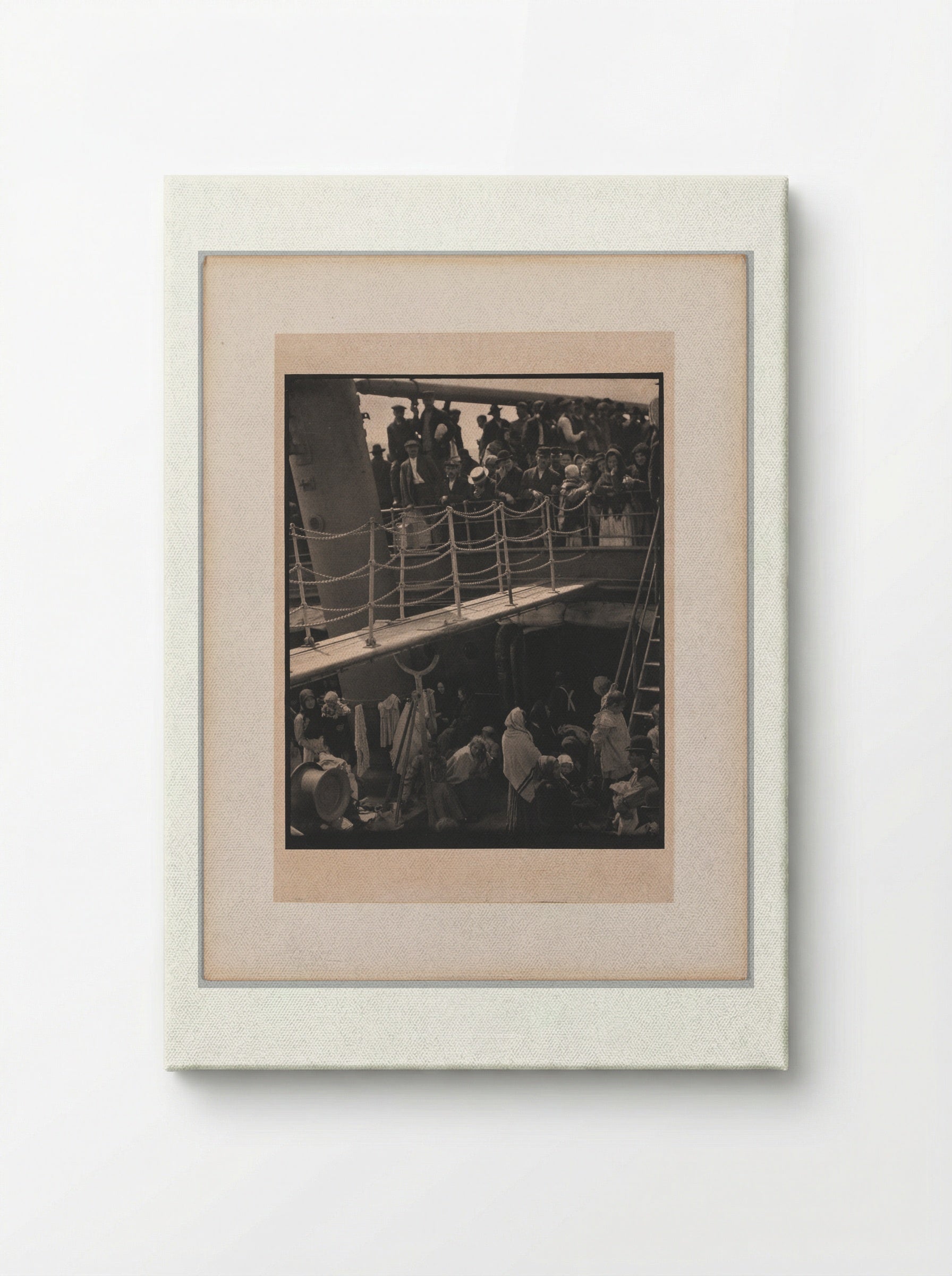 The Steerage - Alfred Stieglitz - Canvas