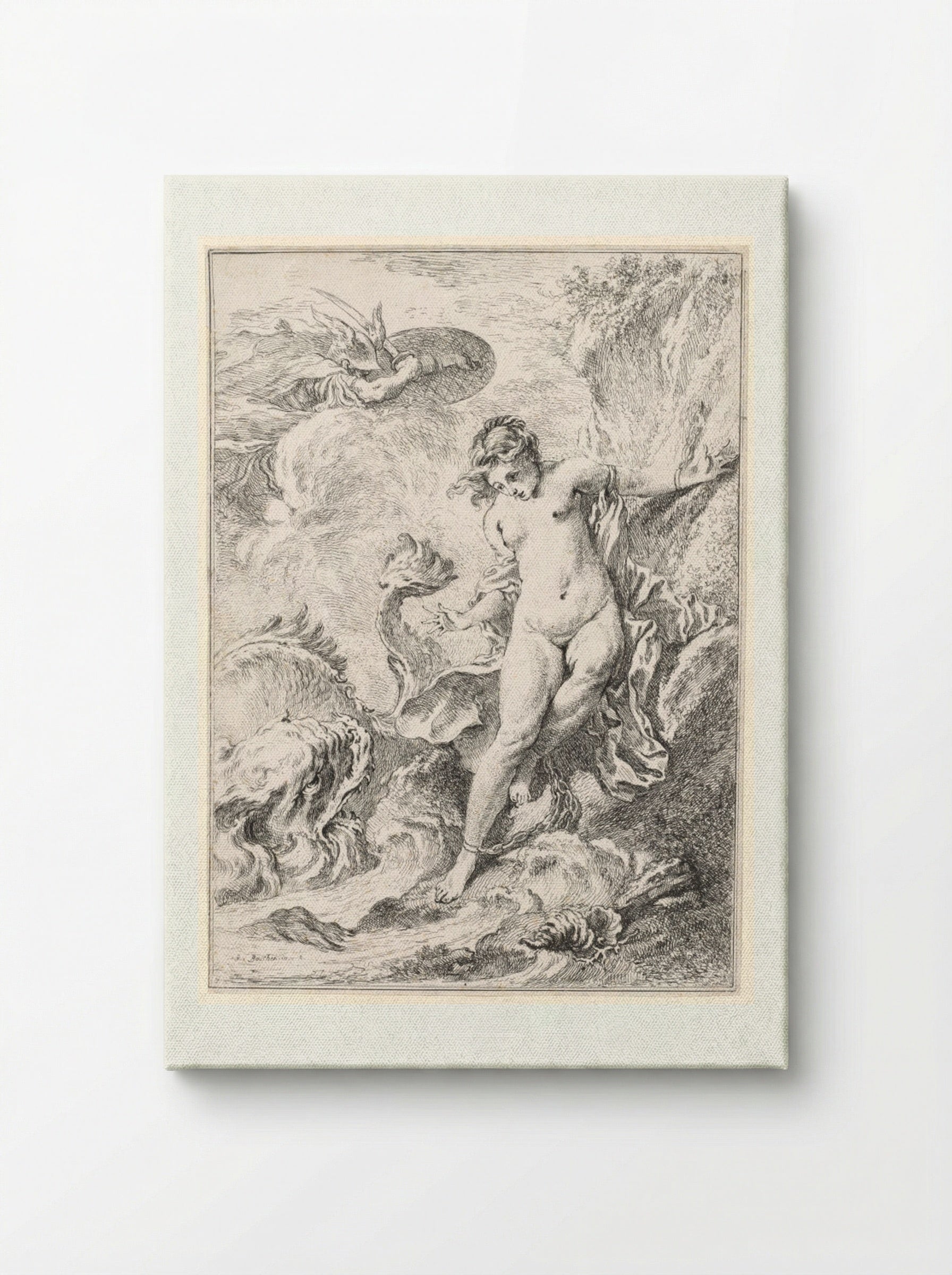 Andromeda (Andromède) - François Boucher - Canvas