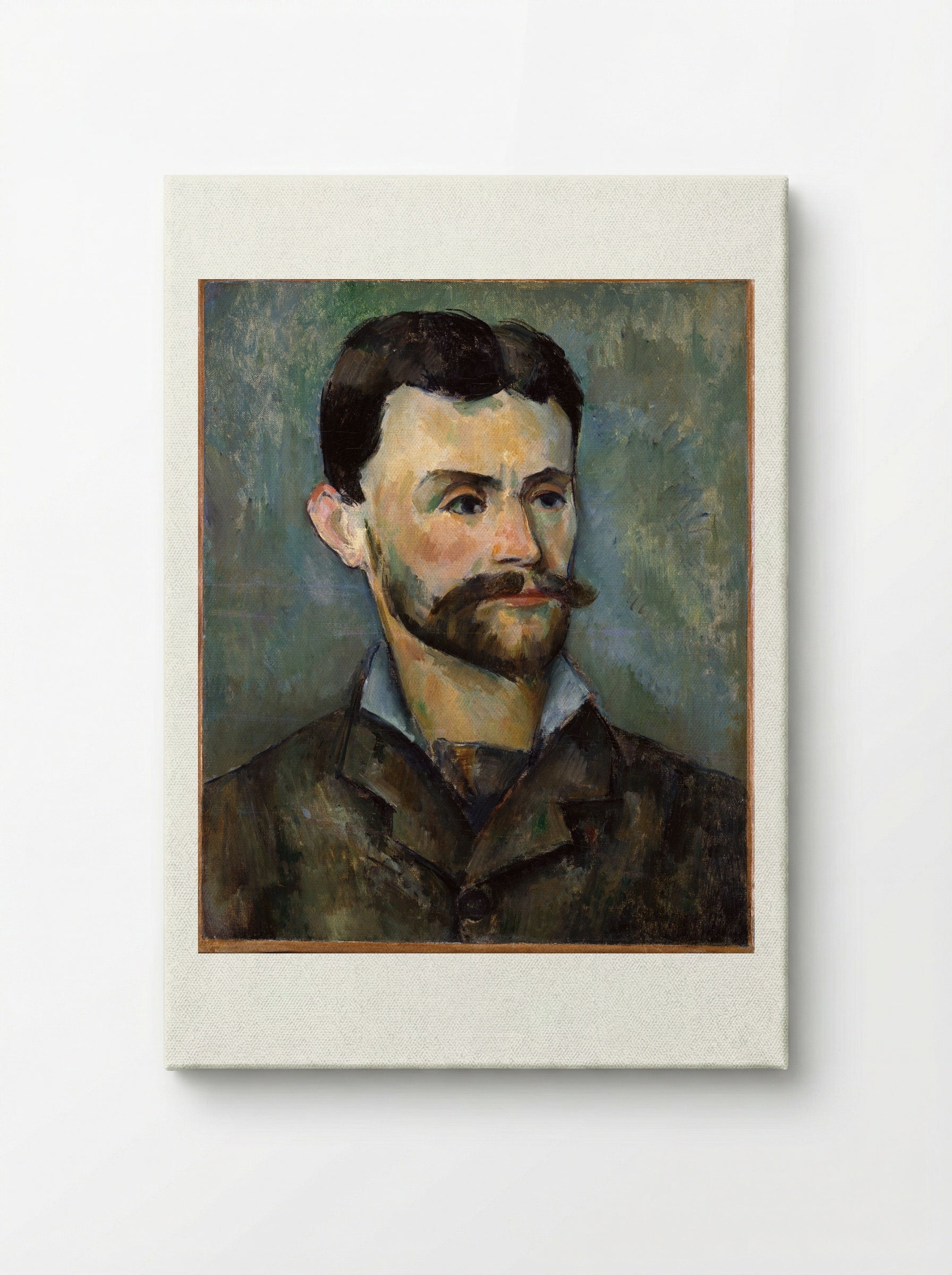 Portrait of Jules Peyron - Paul Cézanne - Canvas