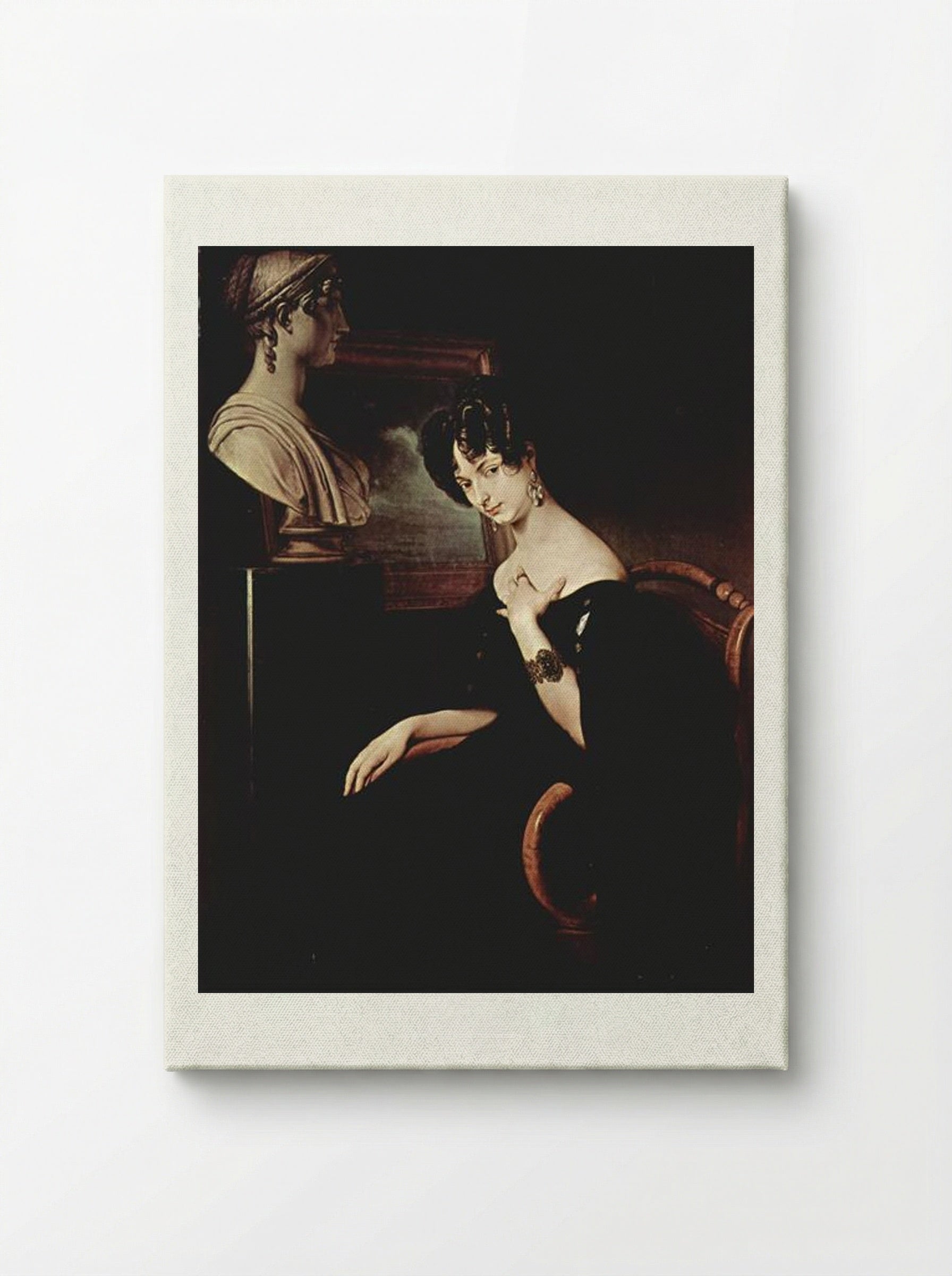 Portrait of Cristina di Belgiojoso Trivulzio - Francesco Hayez - Canvas