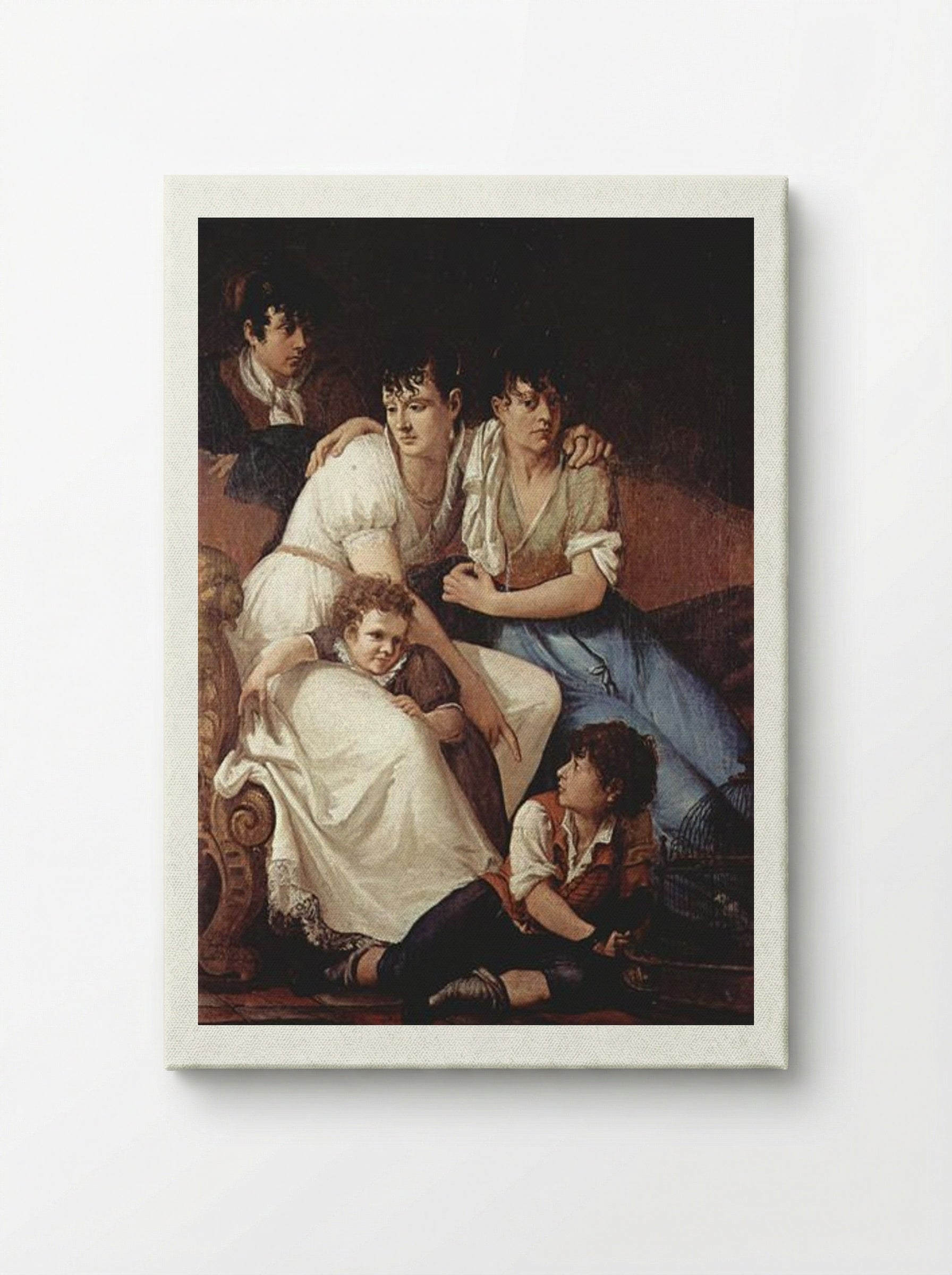 Family Portrait - Francesco Hayez - Canvas