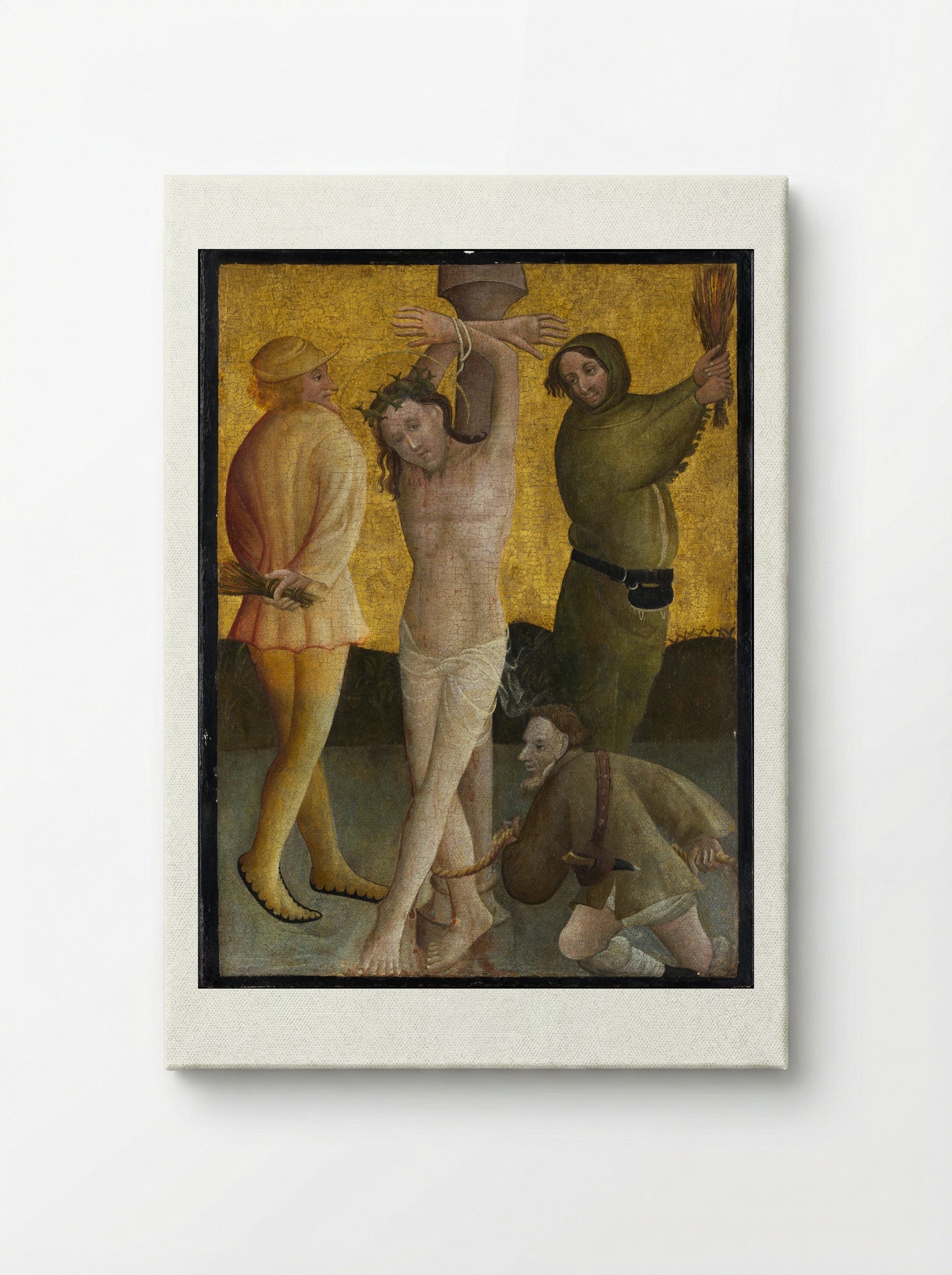 The Flagellation - Master of the Berswordt Altar - Canvas