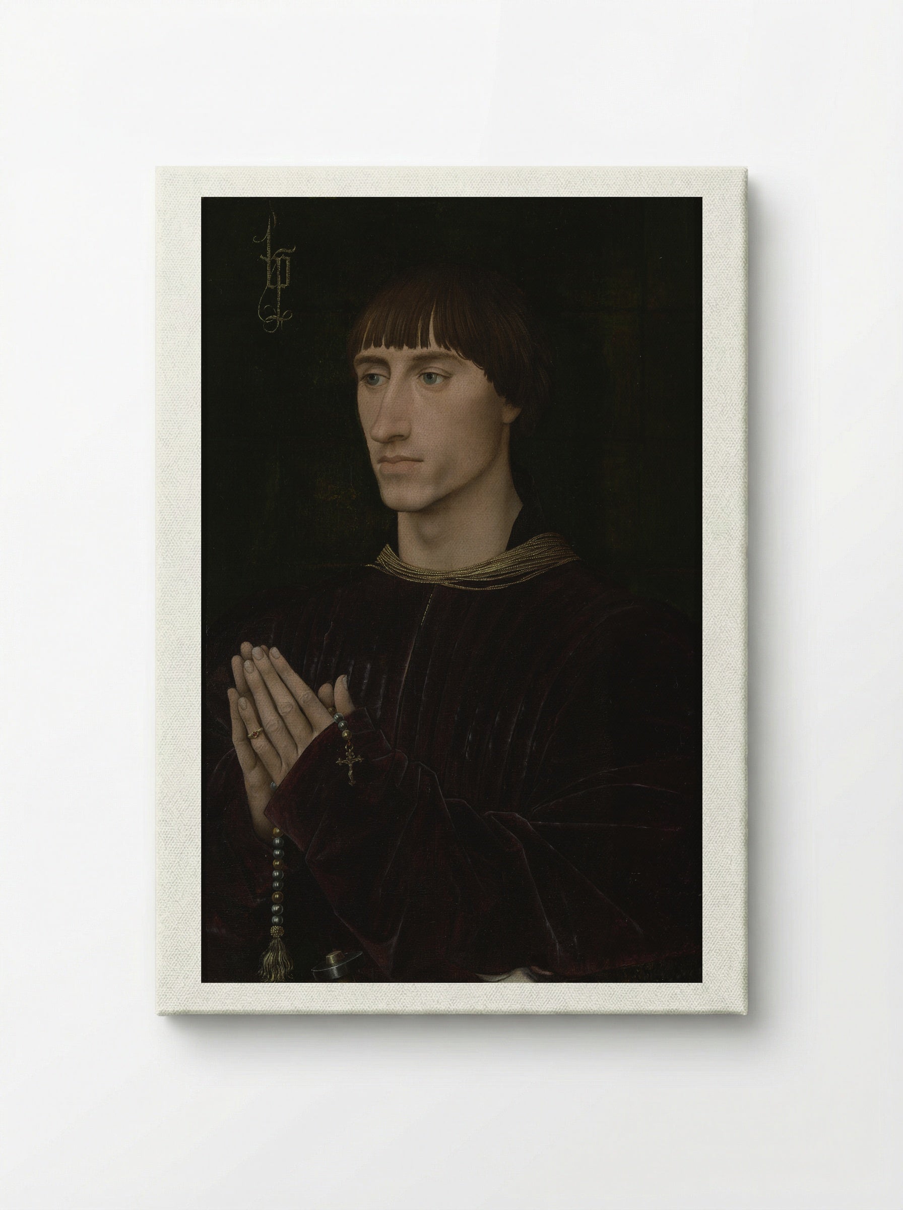 Portrait of Philippe de Croy - Rogier van der Weyden - Canvas