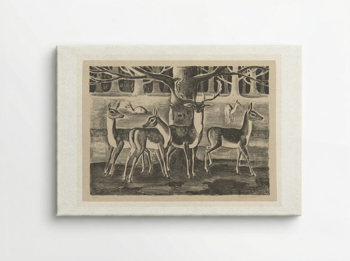 Herten - Ger Gerrits - Canvas
