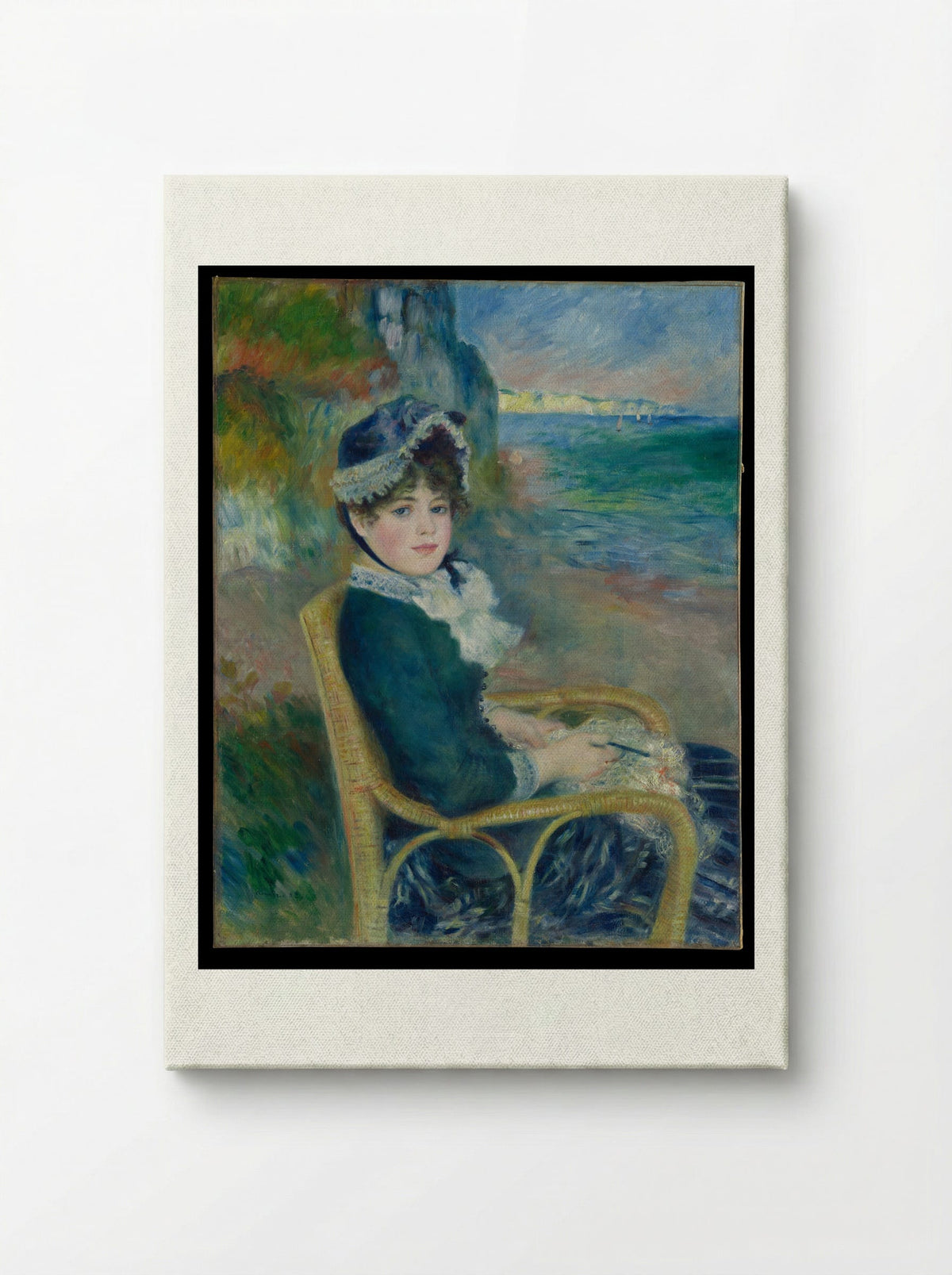 By the Seashore - Auguste Renoir - Canvas