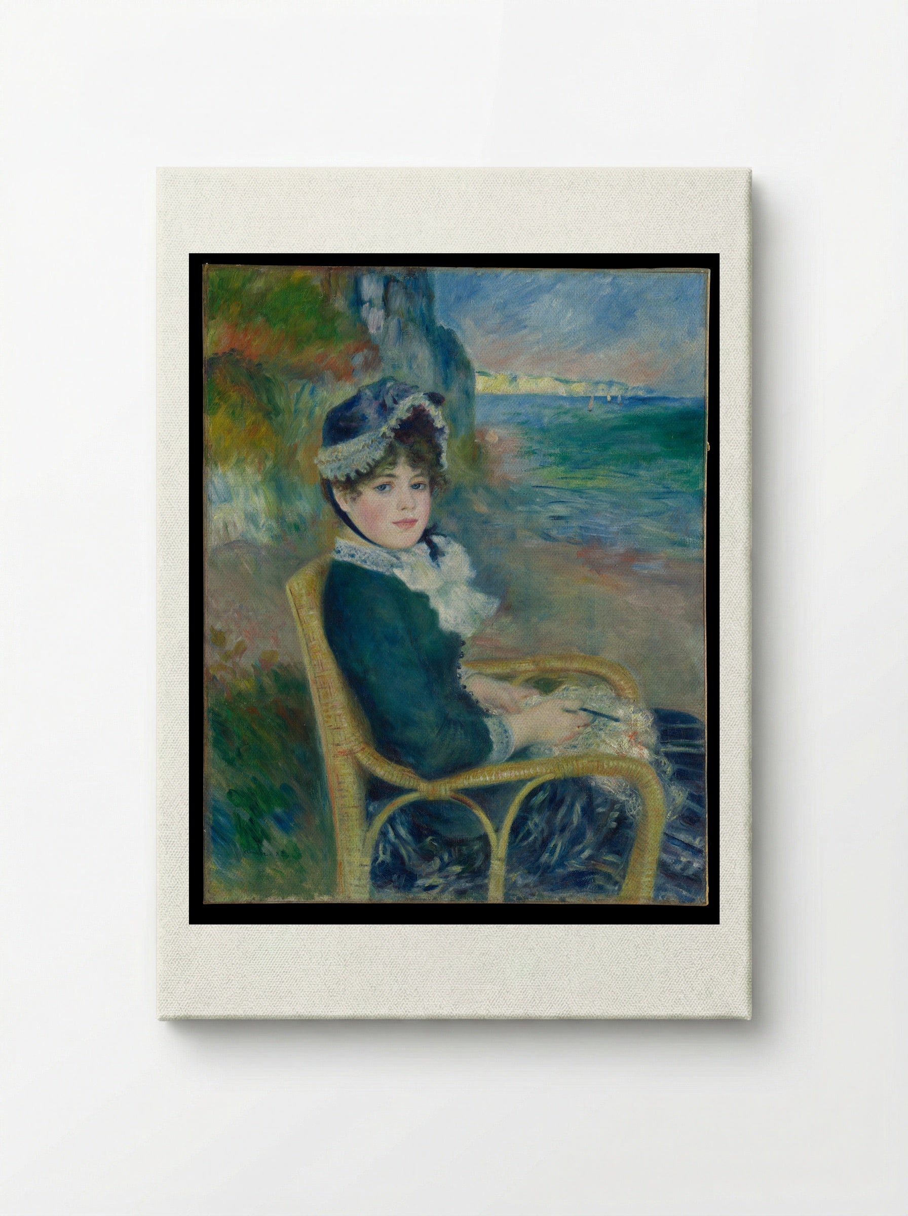 By the Seashore - Auguste Renoir - Canvas