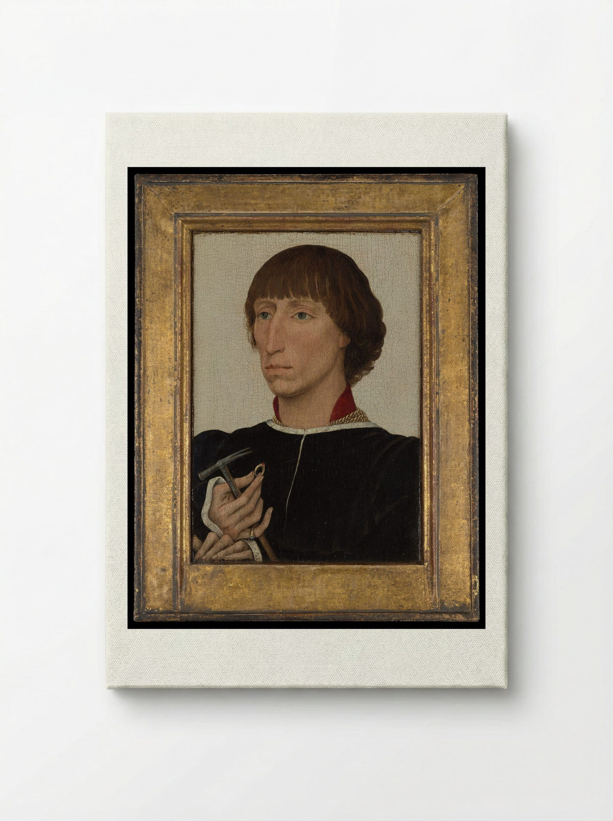 Portrait of Francesco d'Este - Rogier van der Weyden - Canvas