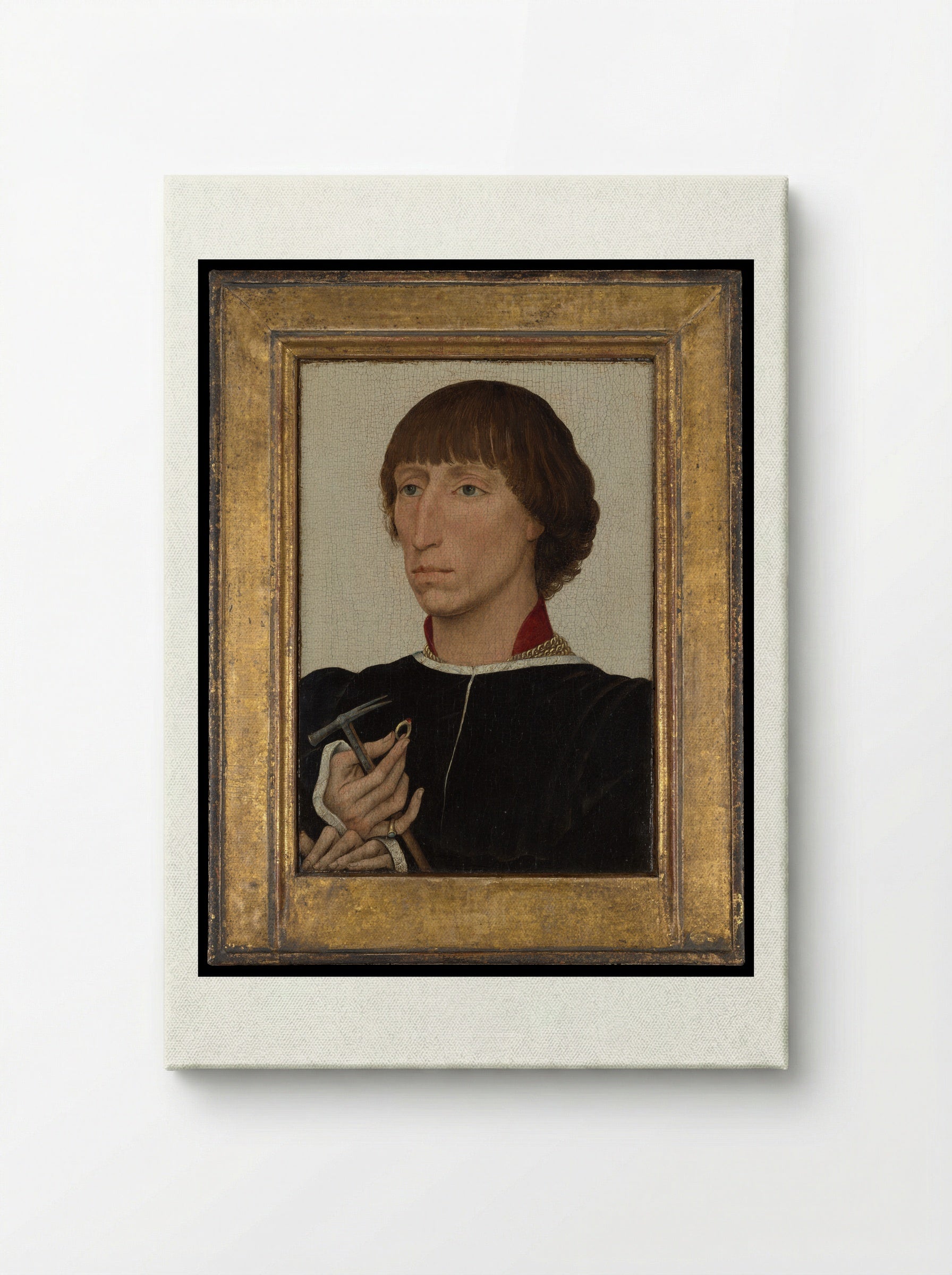 Portrait of Francesco d'Este - Rogier van der Weyden - Canvas