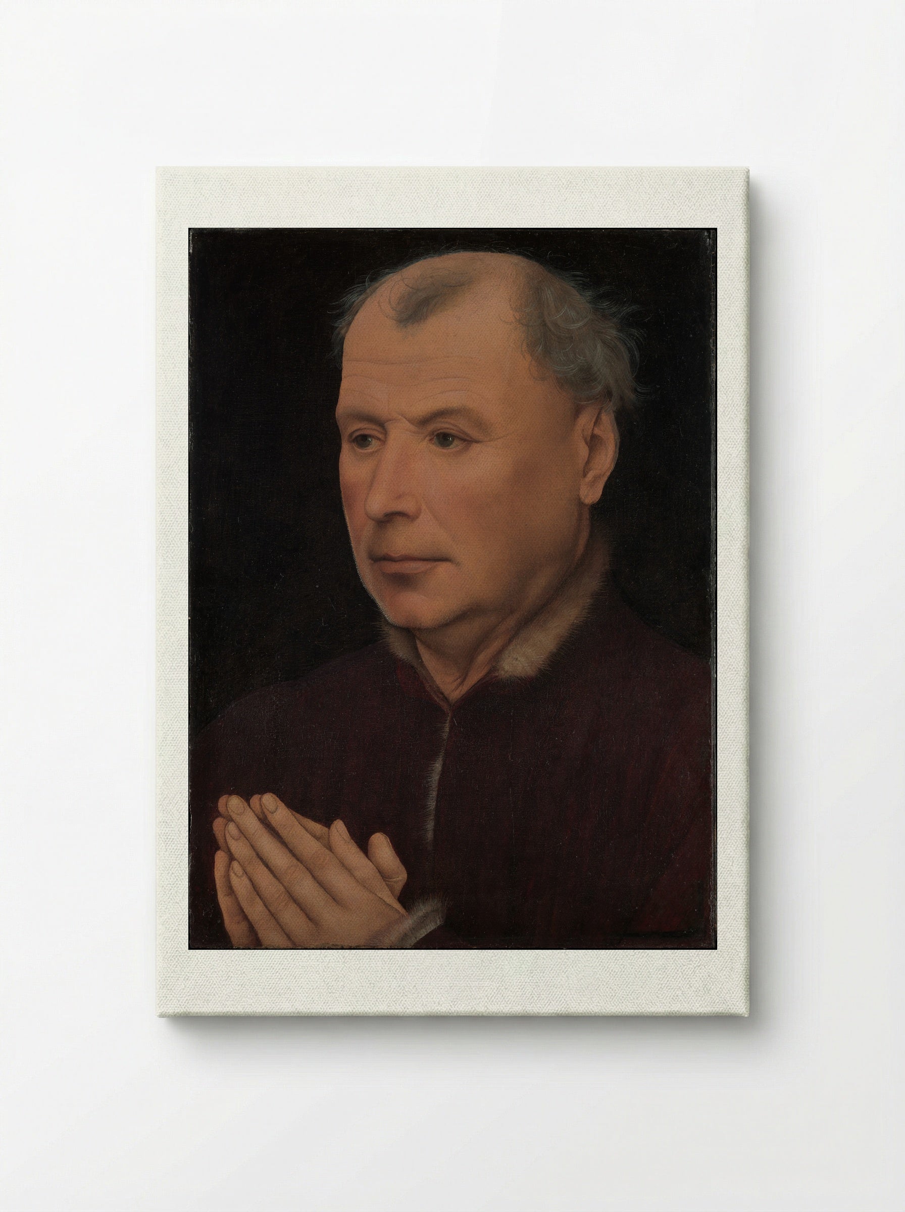 Man in Prayer - Rogier van der Weyden - Canvas