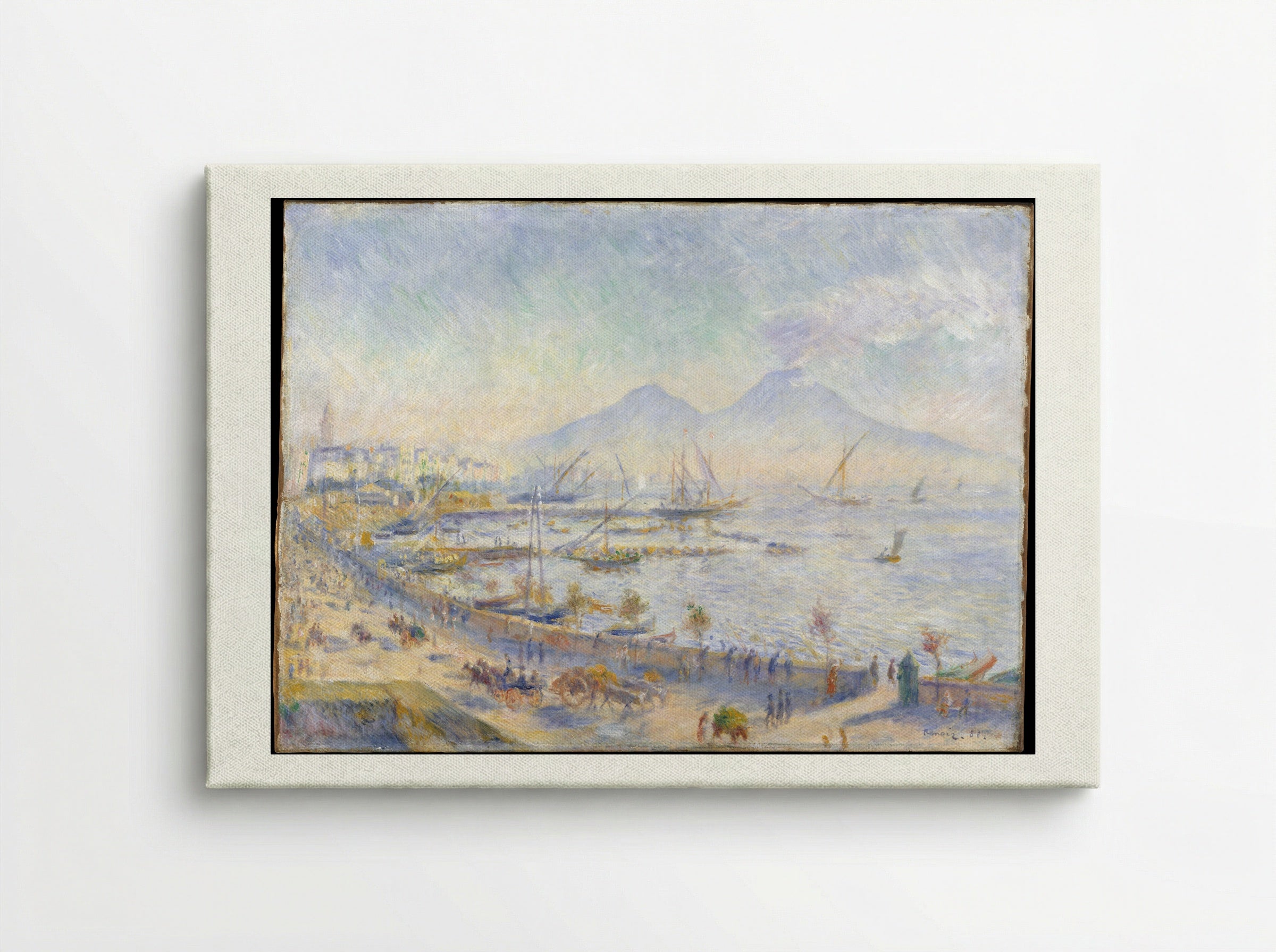 The Bay of Naples - Auguste Renoir - Canvas