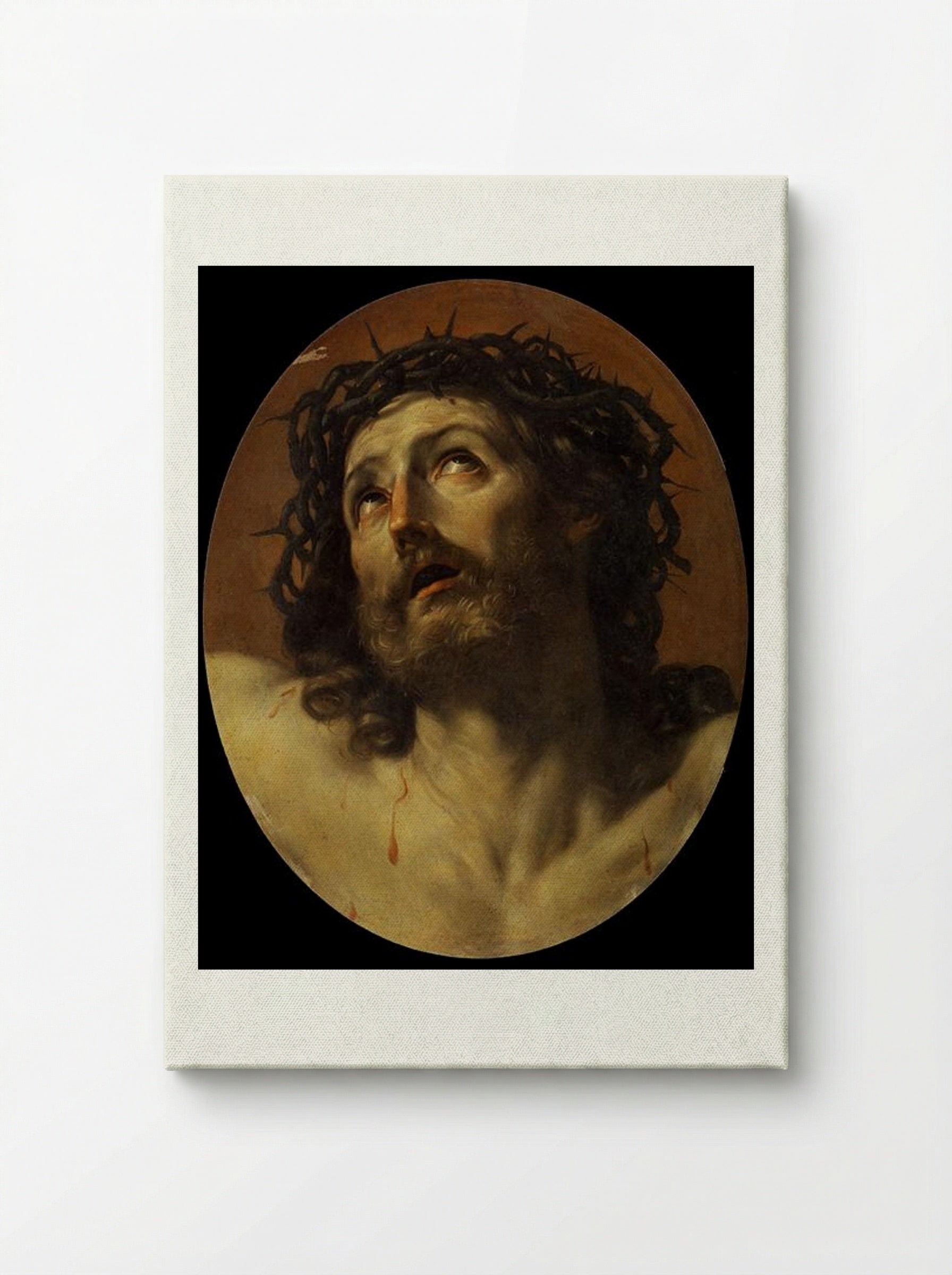 Head of Christ Crowned with Thorns - Guido Reni - Canvas