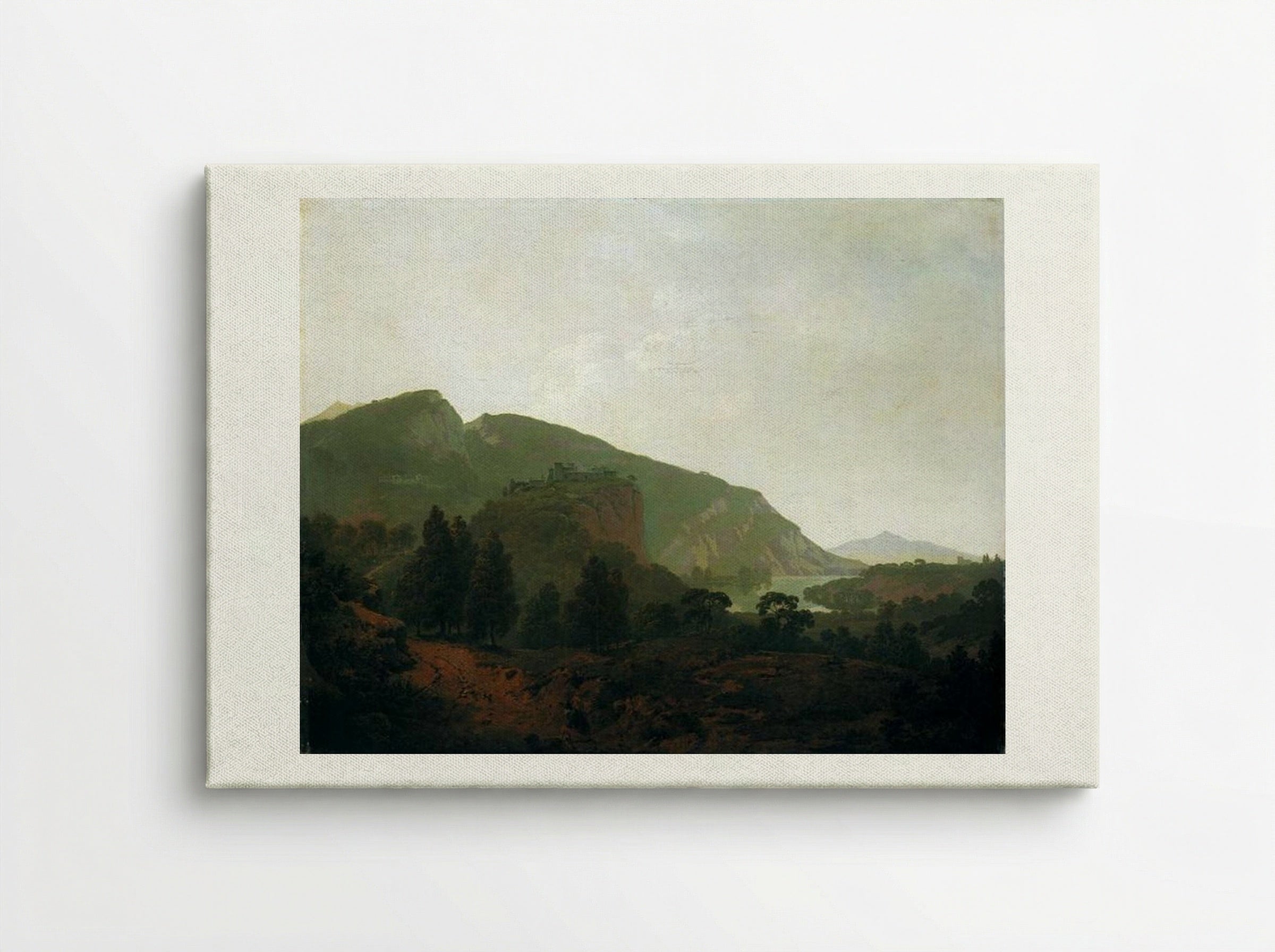 Italian Landscape - Joseph Wright of Derby - Canvas