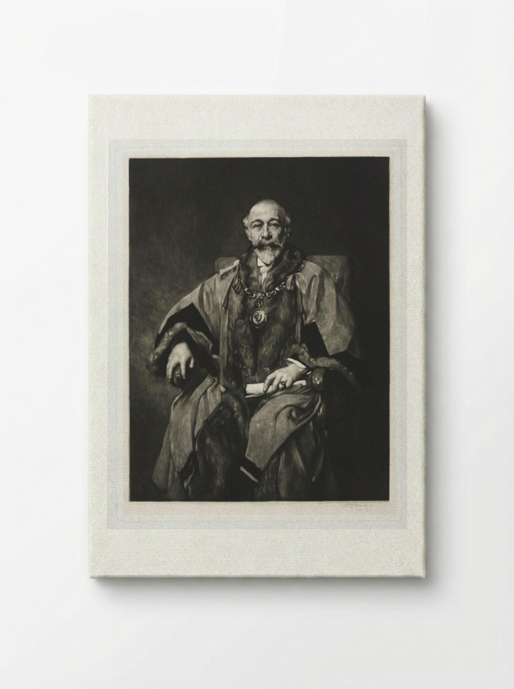 Sir Bartle Frère - William Strang - Canvas