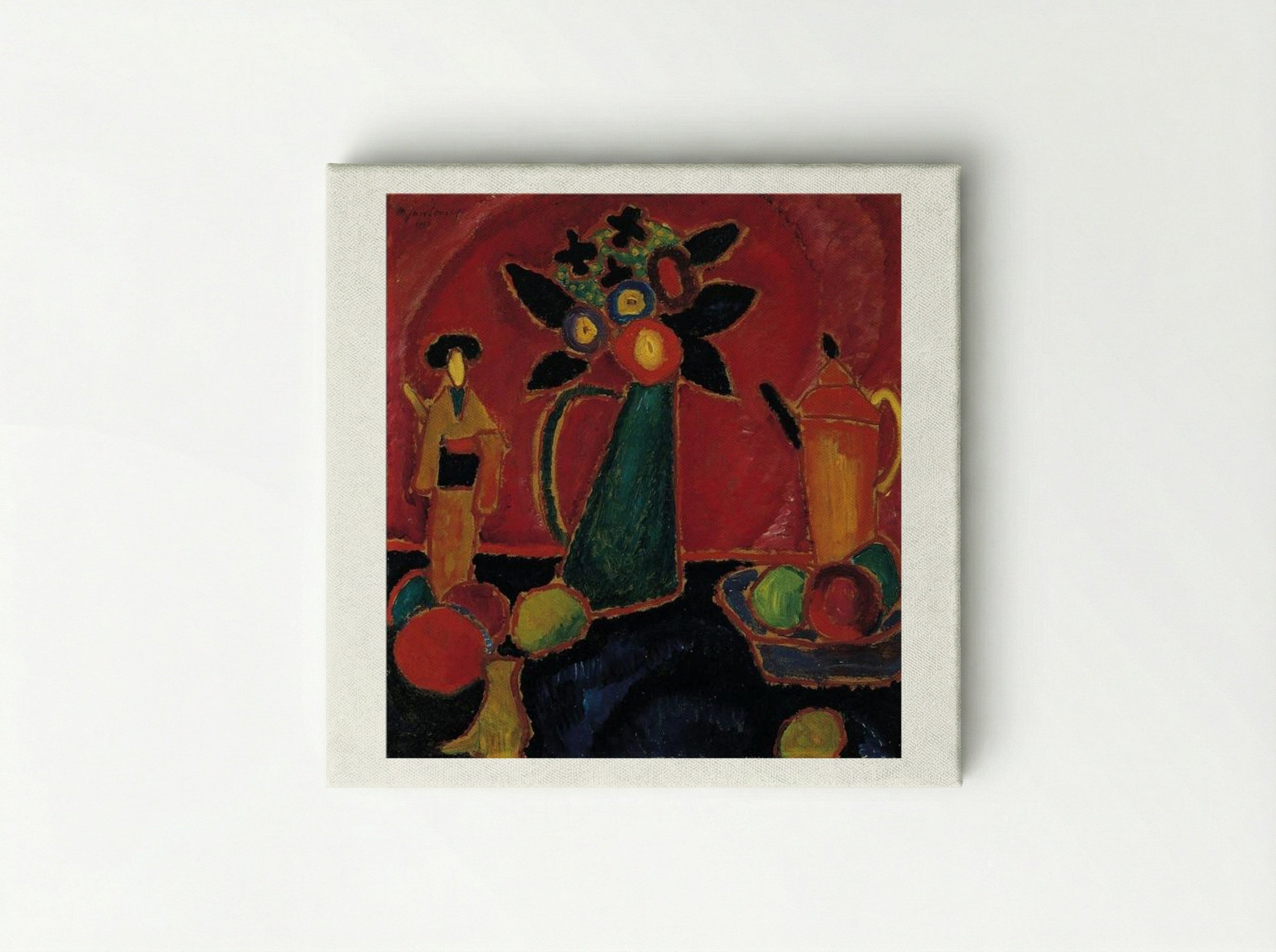 Japanese Flower - Alexej von Jawlensky - Canvas