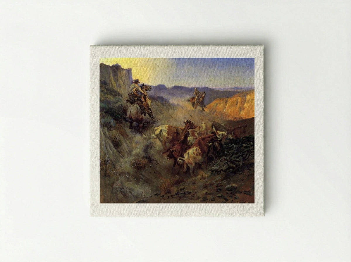 The Slick Ear - Charles M. Russell - Canvas