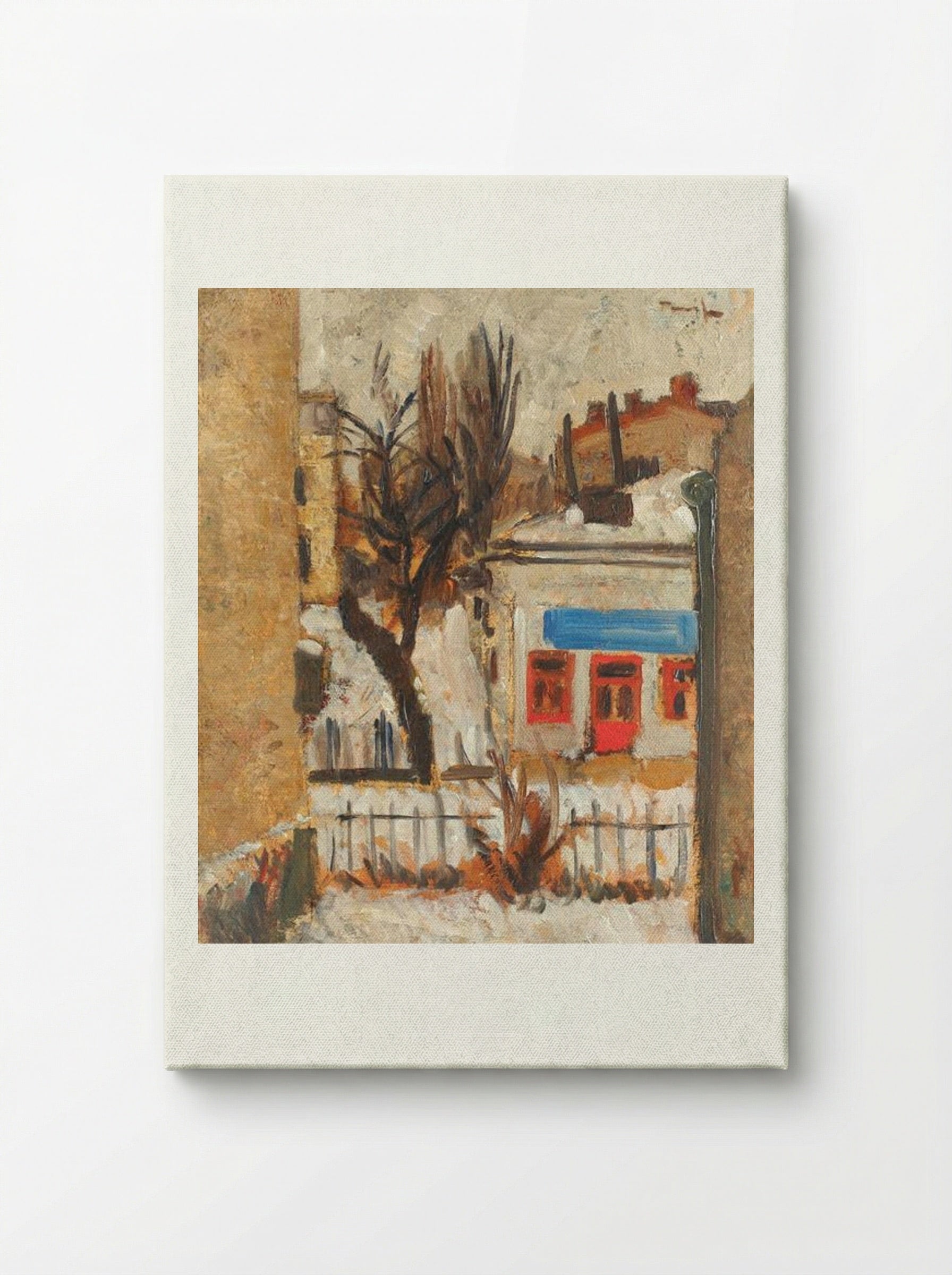 Winter Landscape - Nicolae Tonitza - Canvas