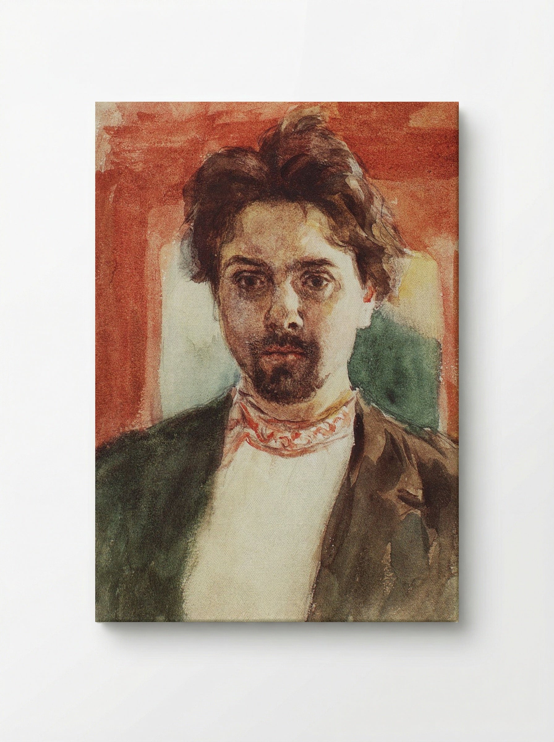Self-Portrait - Vasily Surikov - Canvas