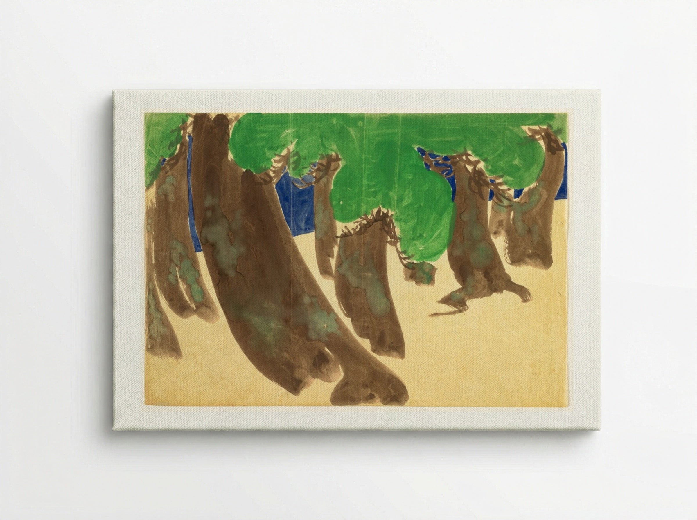Windswept Pines - Kamisaka Sekka - Canvas