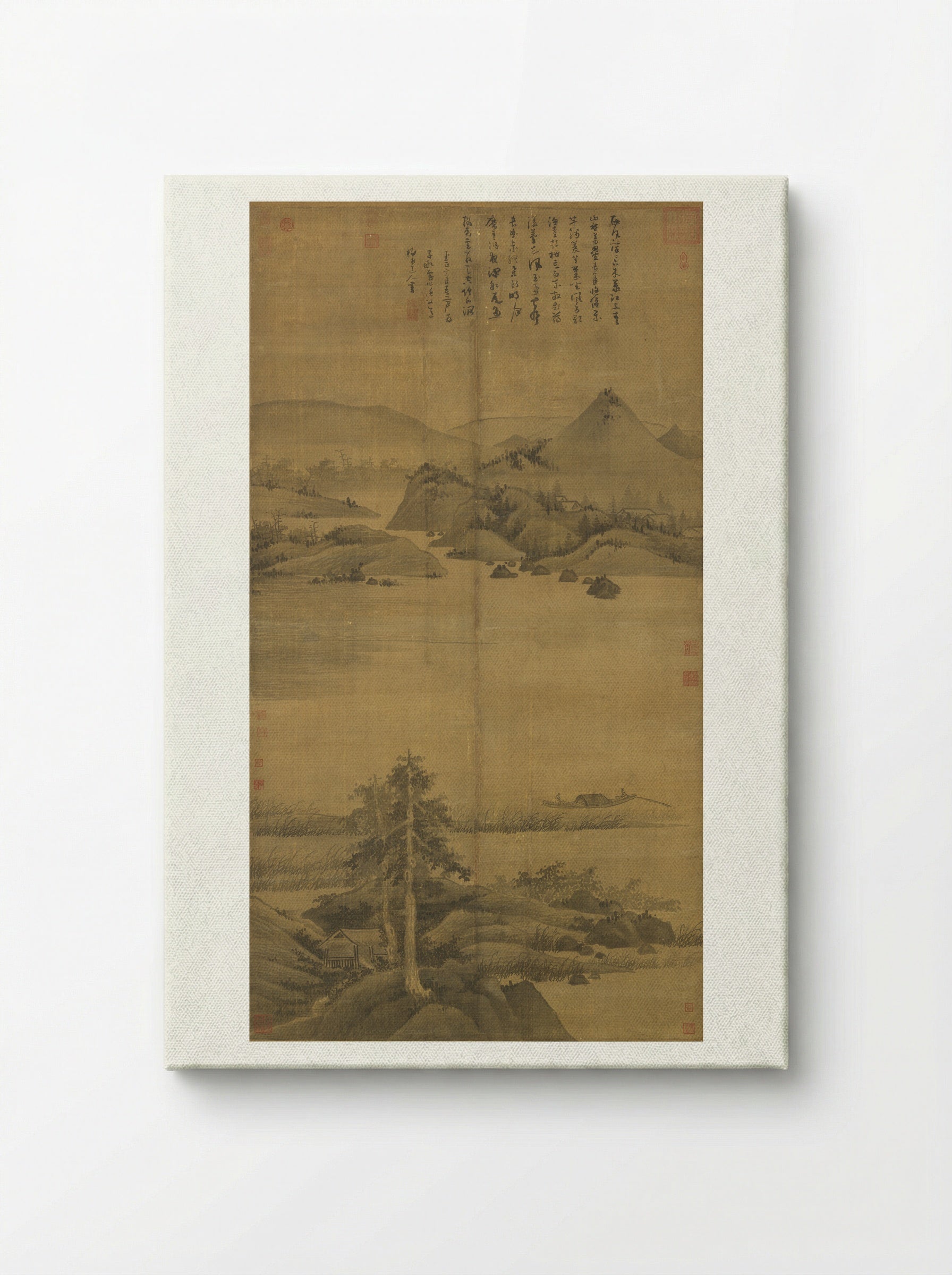 Fisherman - Wu Zhen - Canvas