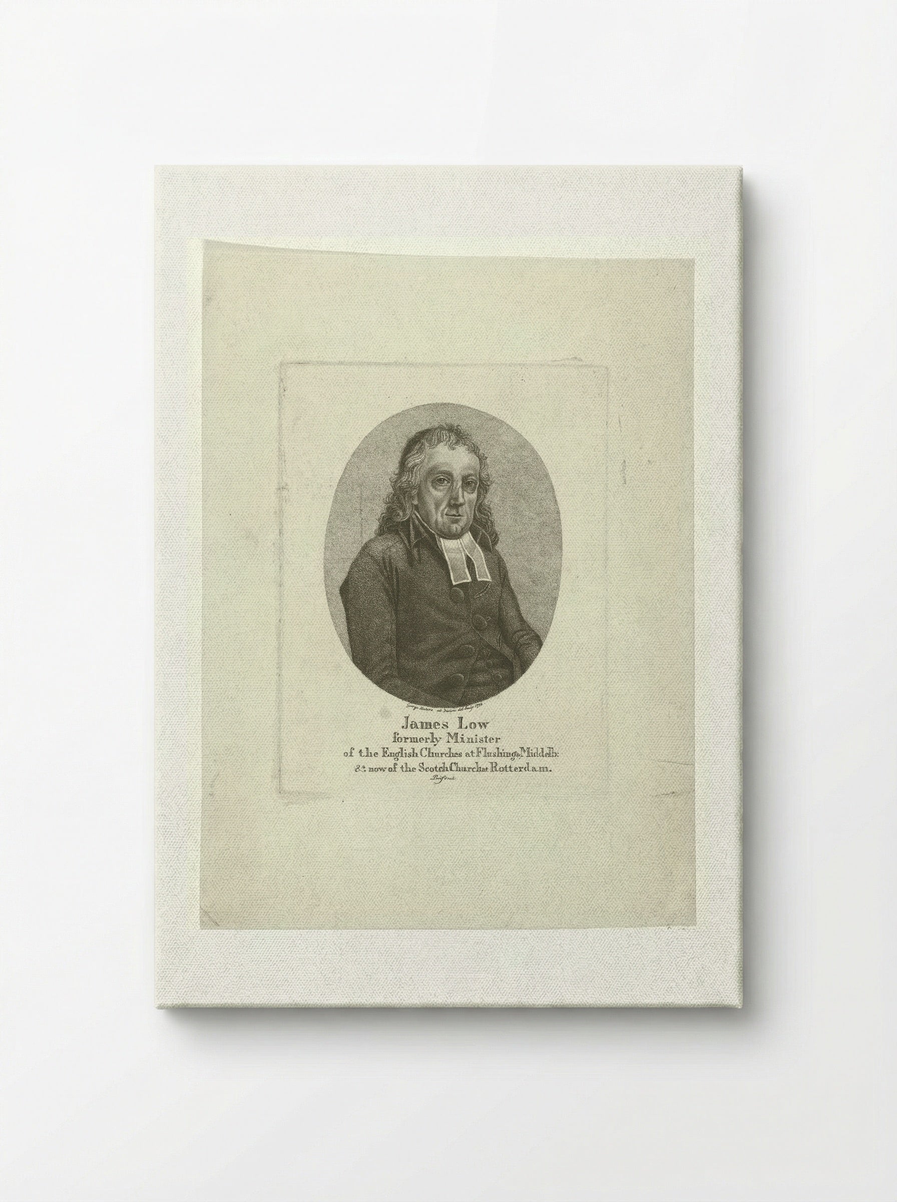 Portret van James Low - George Kockers - Canvas