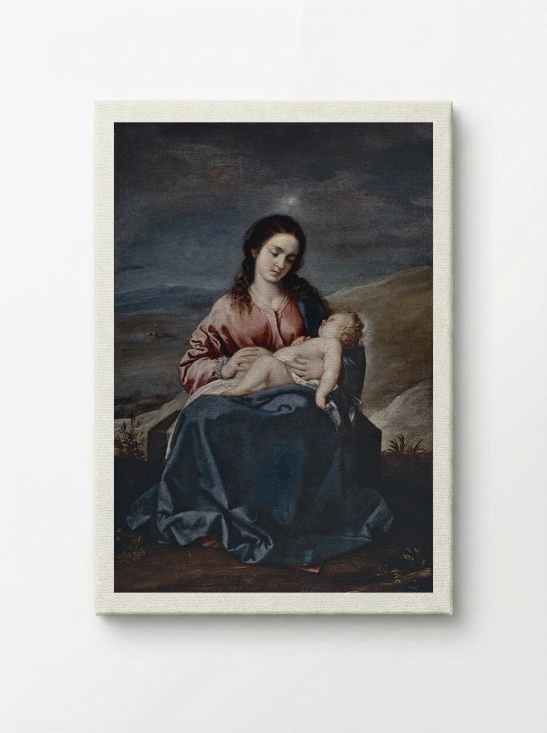 The Virgin and Child - Alonso Cano - Canvas