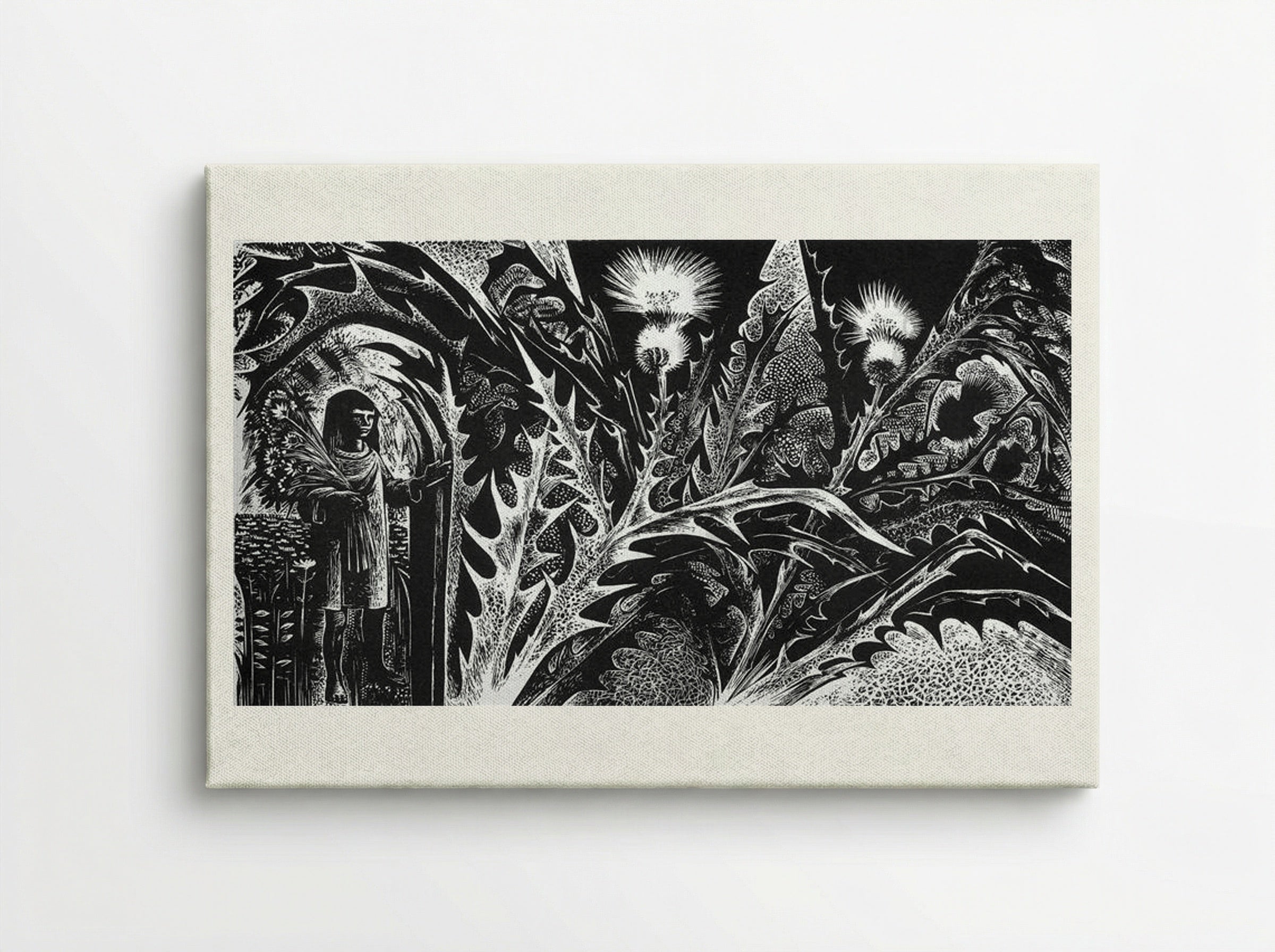 Flower Girl - Lynd Ward - Canvas